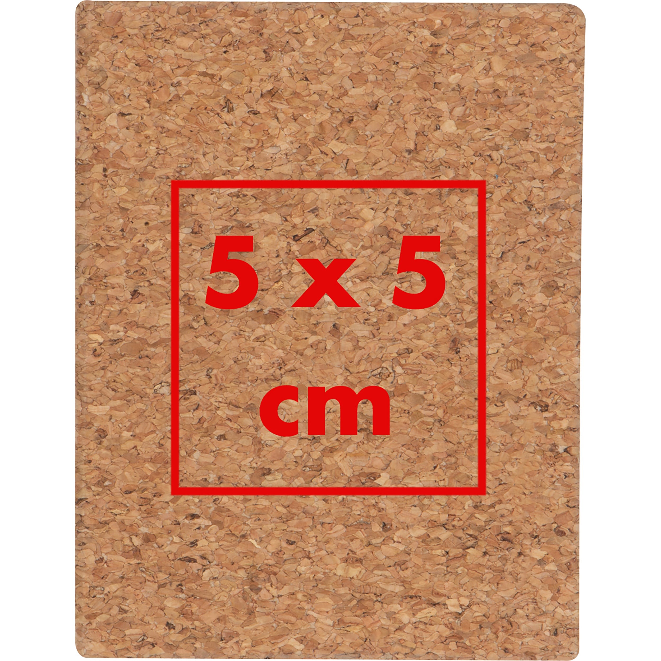 Haftmarker- und Haftnotizbuch mit Korkcover LORETTA