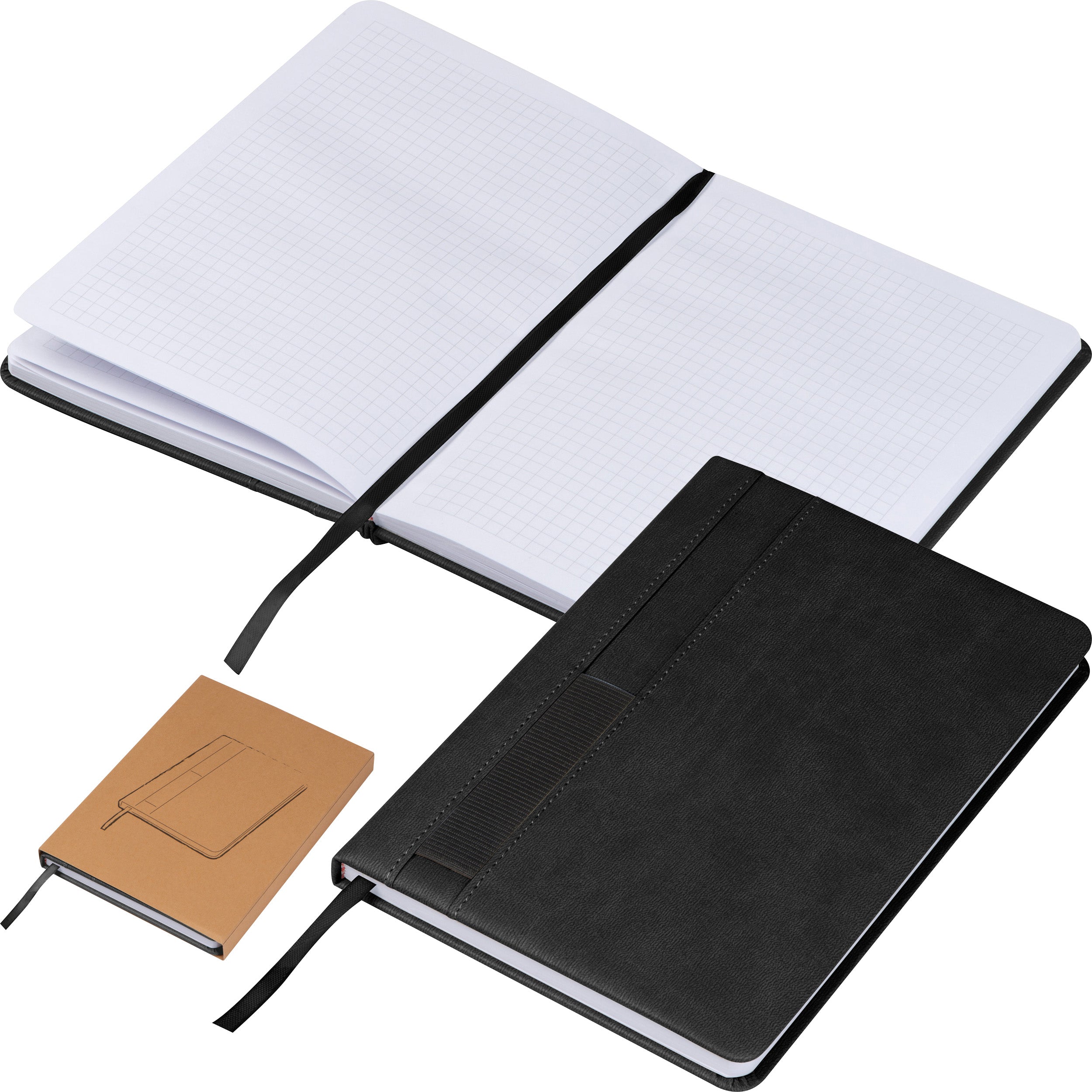 Notizbuch mit Steckfach A5 CLELIA