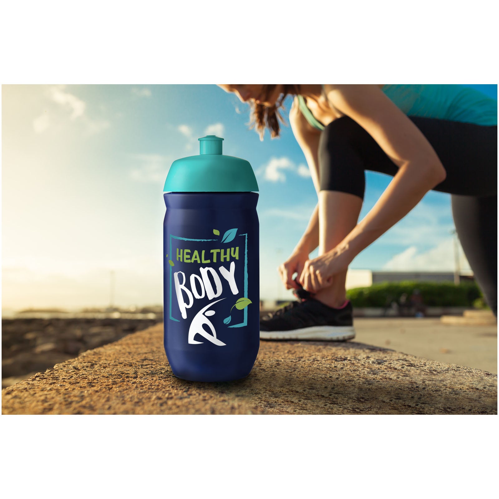 HydroFlex™ 500 ml Squeezy Sportflasche