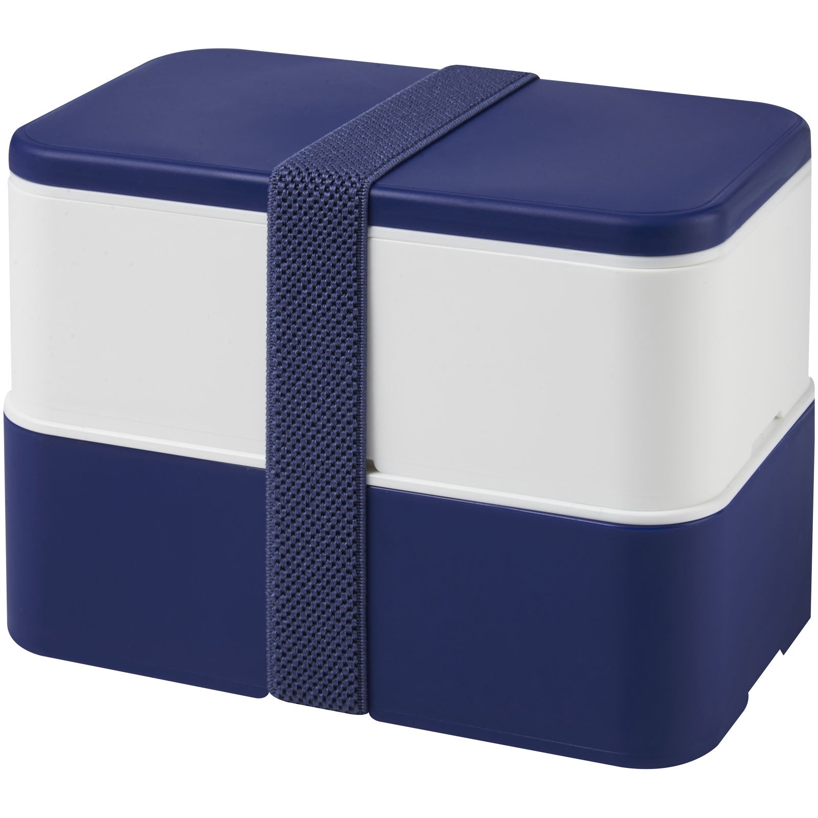 MIYO Doppel-Lunchbox – Blau und Weiss