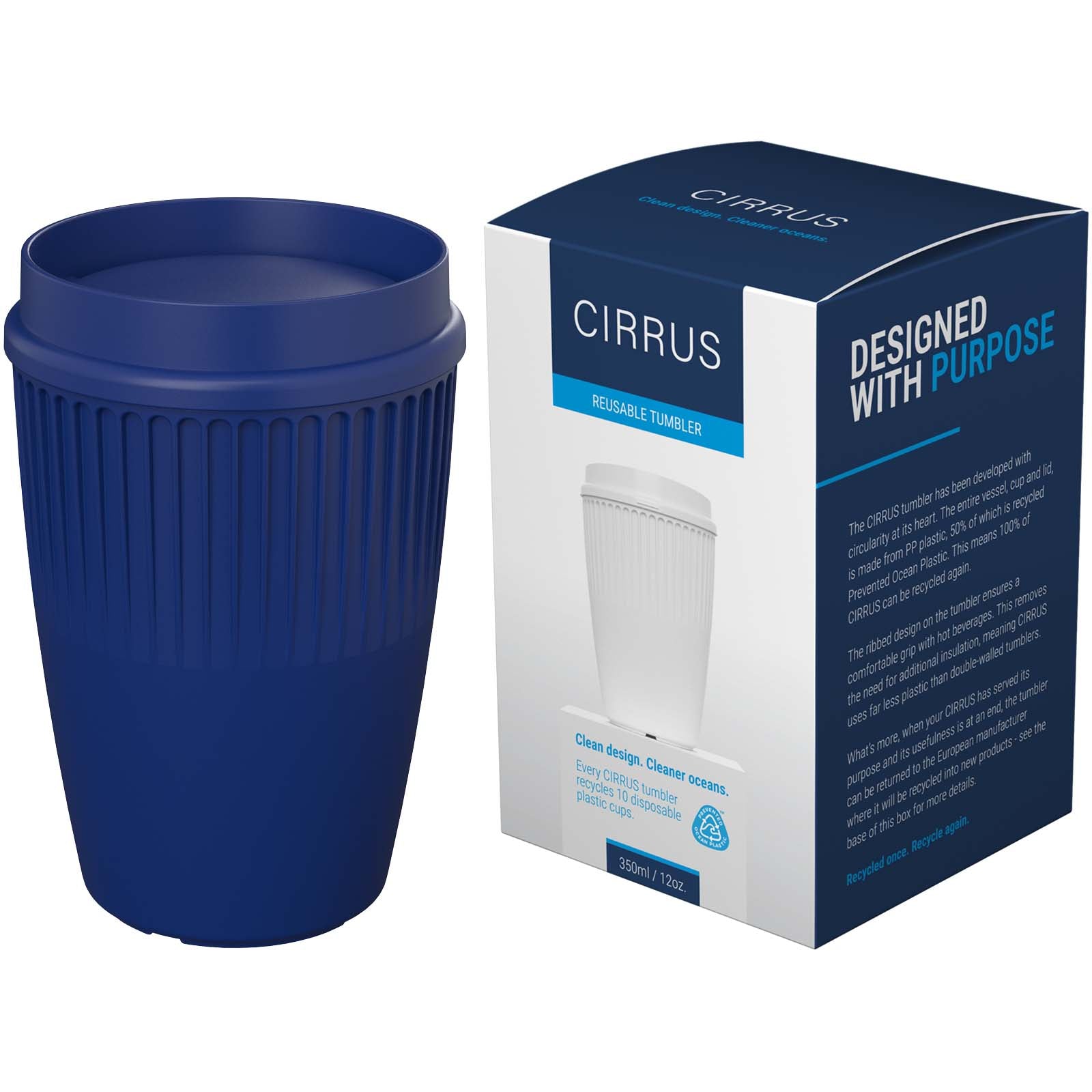 Cirrus POP 350 ml Becher mit 360°-Deckel