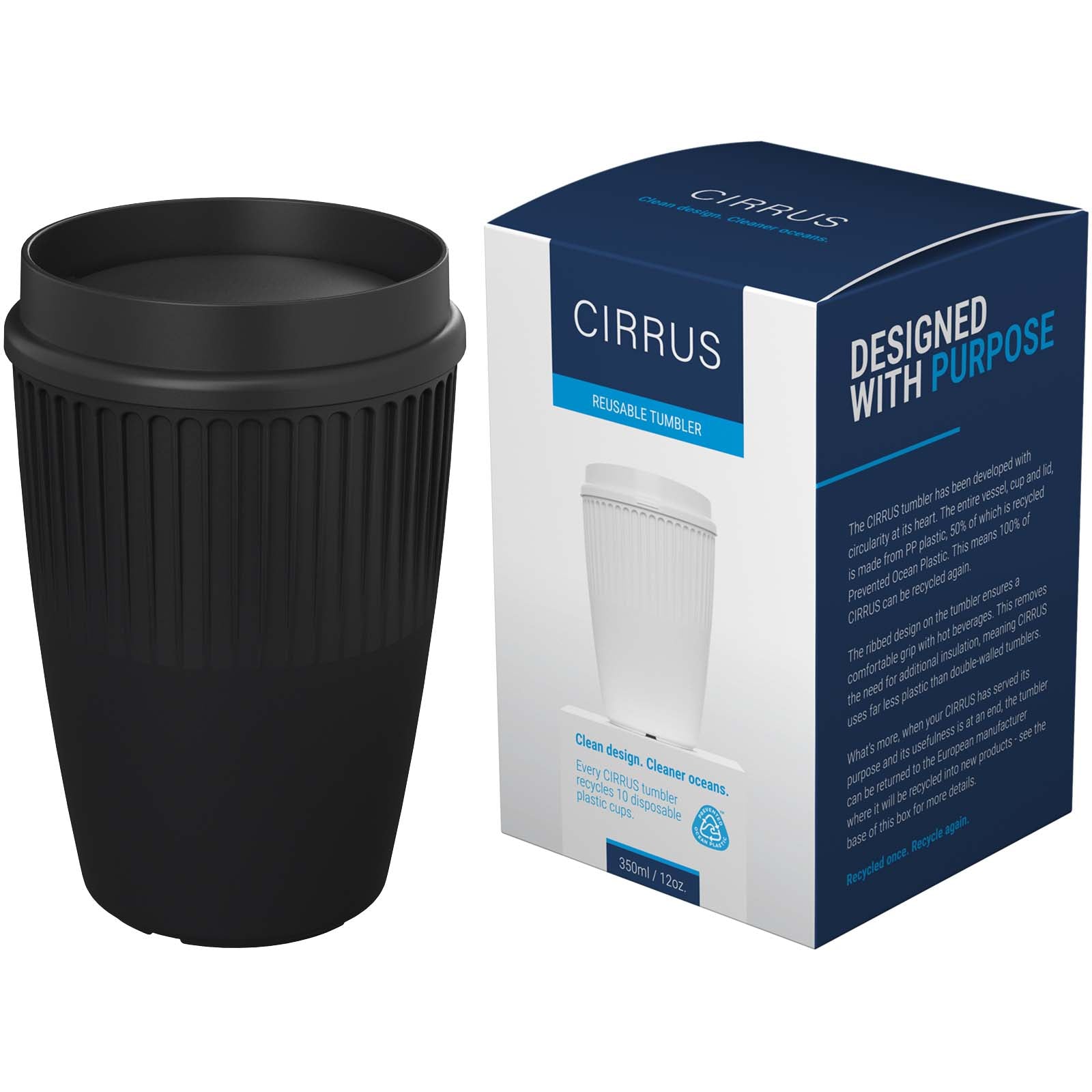 Cirrus POP 350 ml Becher mit 360°-Deckel