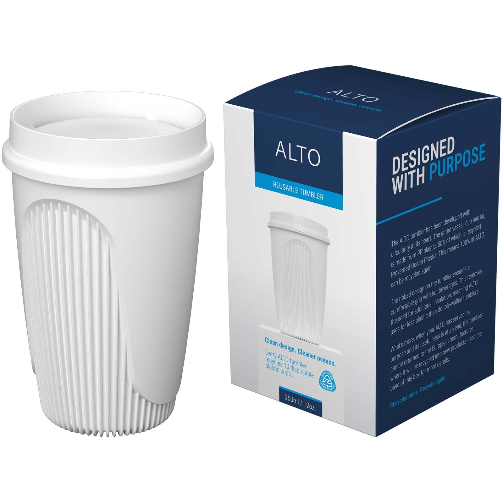 Alto POP 350 ml Becher mit 360°-Deckel