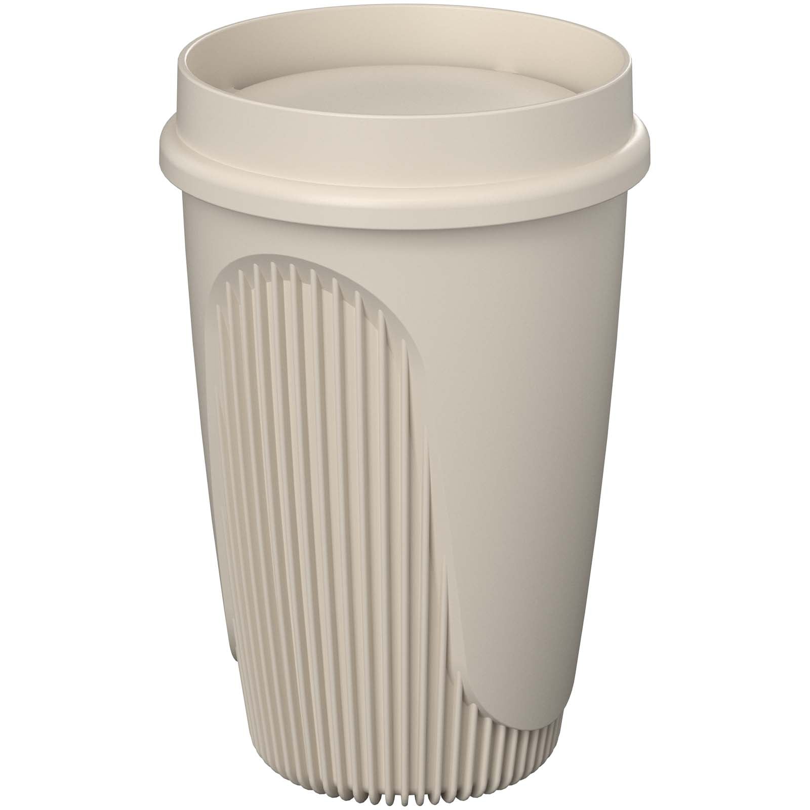 Alto POP 350 ml Becher mit 360°-Deckel – Sandstone