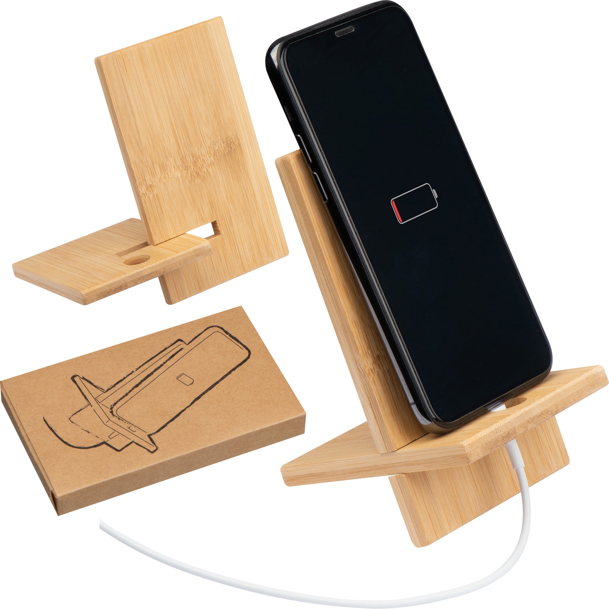 Handyhalter aus Bambus HENRIETTE