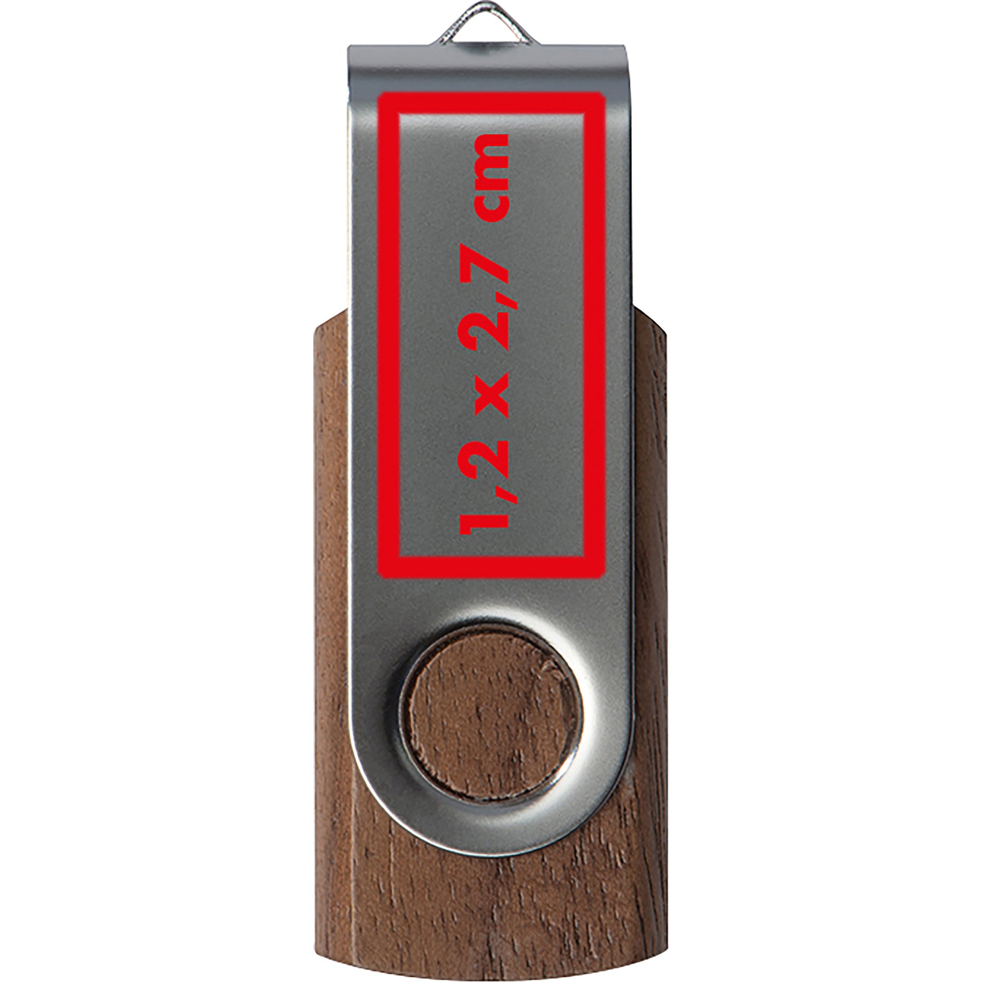 USB Stick aus dunklem Holz 8 GB RUTA