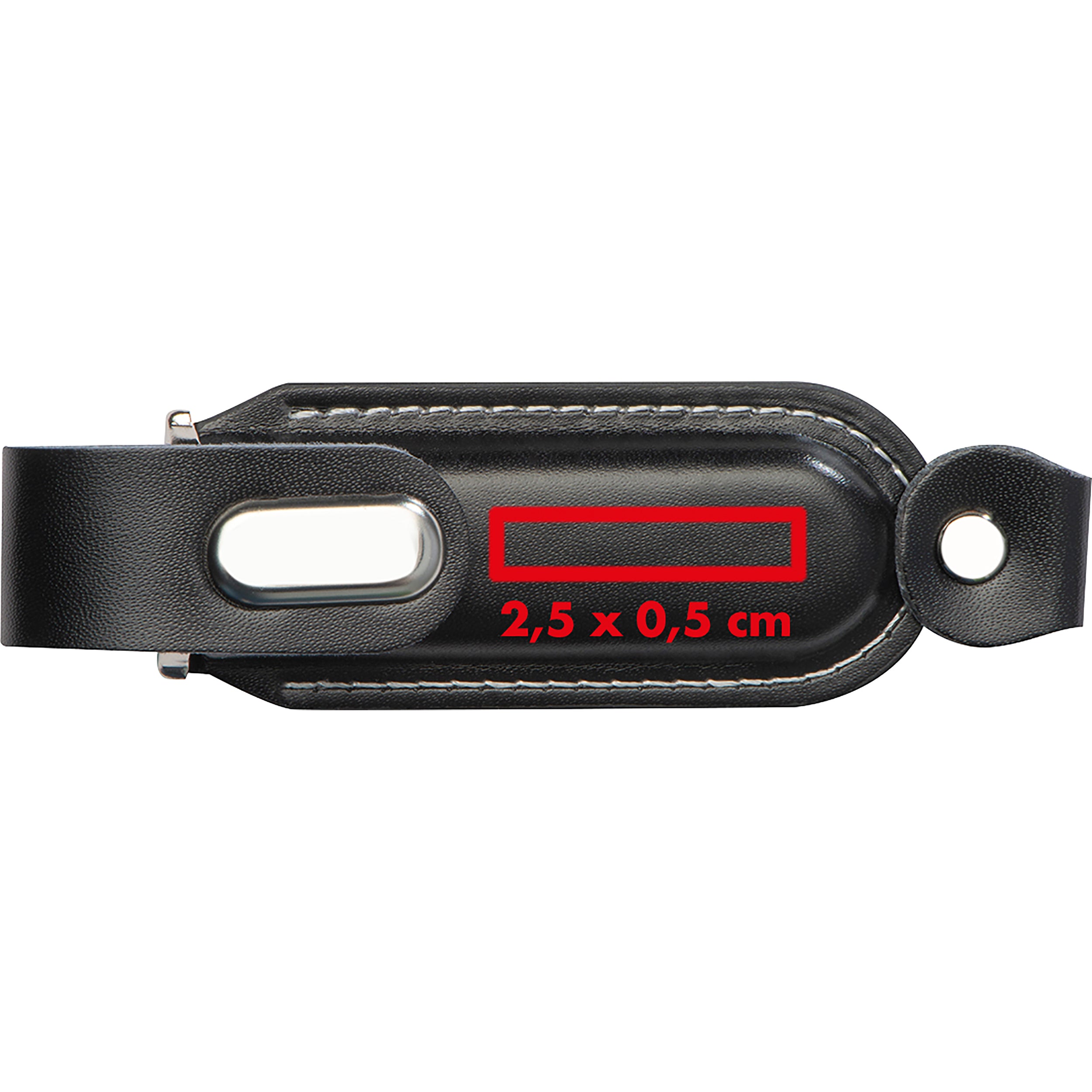 USB Stick mit Kunstledereinband 4GB