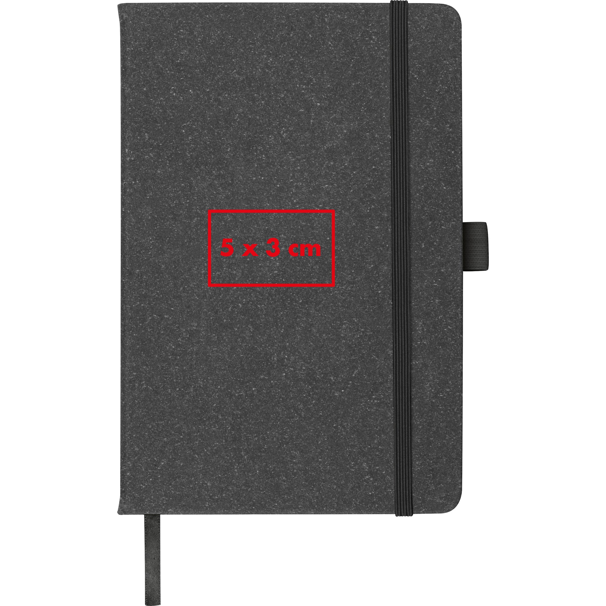 A5 Notizbuch mit recyceltem Ledereinband TRACY