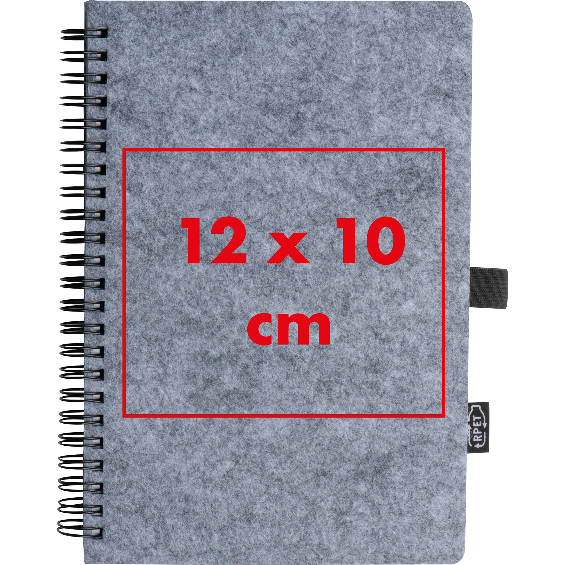 A5 RPET Filz Notizbuch BRENDA