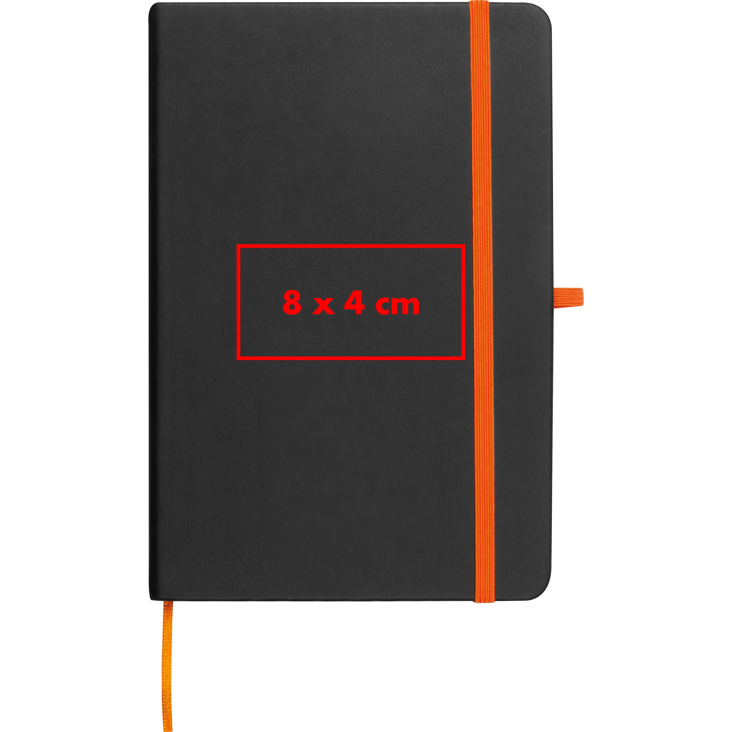 A5 Notizbuch mit farbiger Gravur SILKE