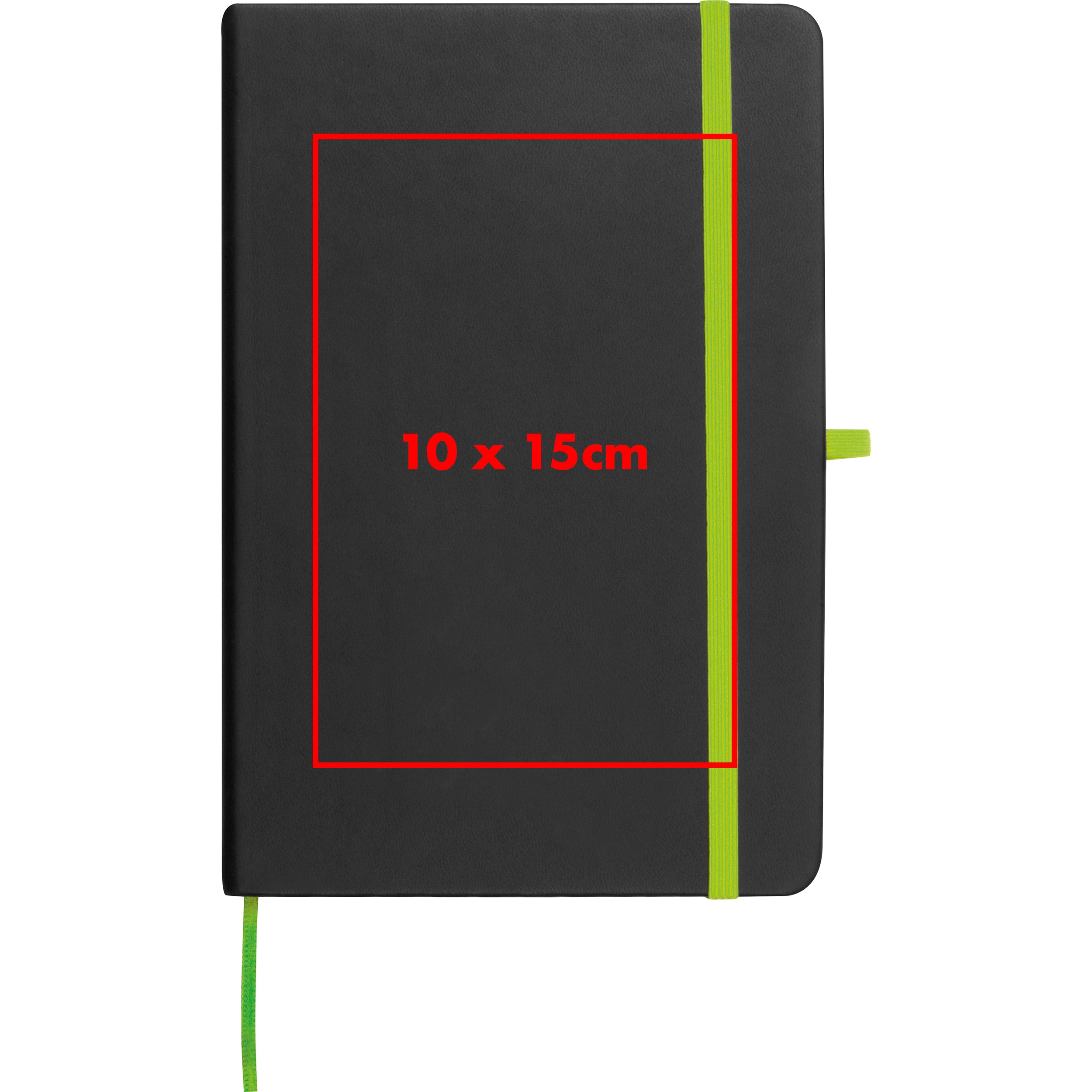 A5 Notizbuch mit farbiger Gravur SILKE