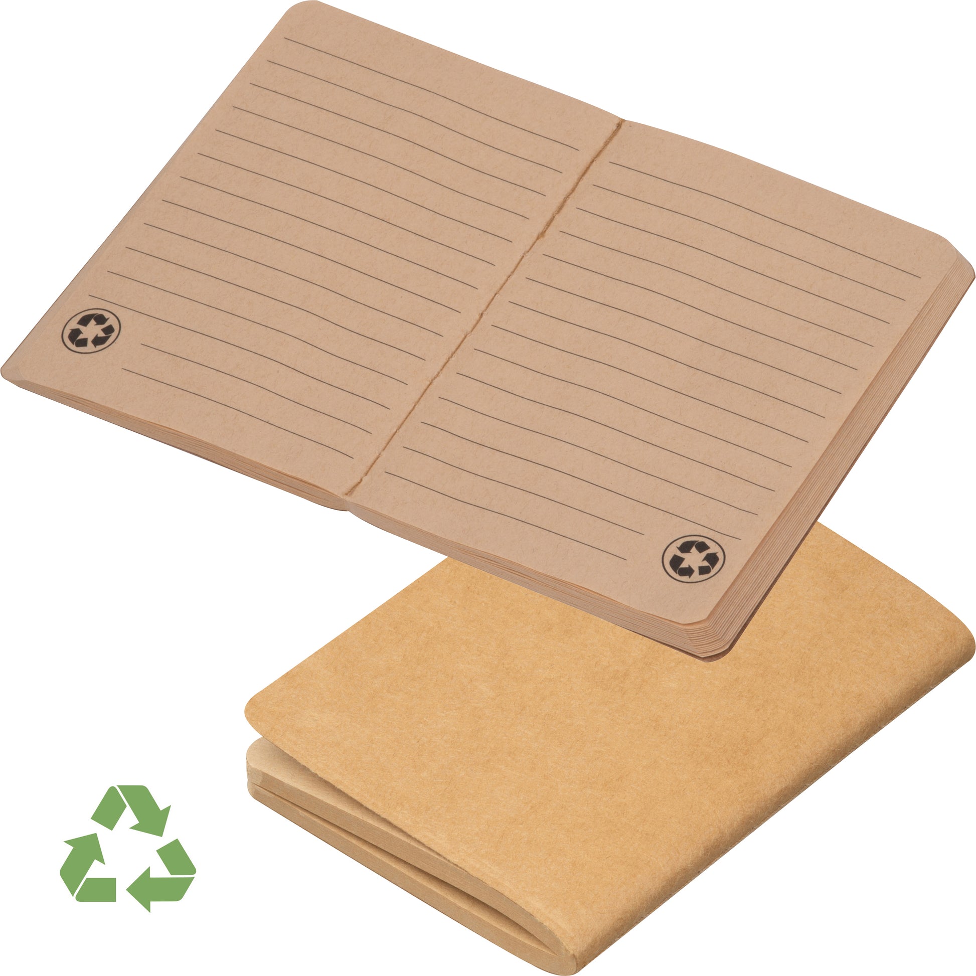 B7 Notizbuch aus recyceltem Papier TEODORO