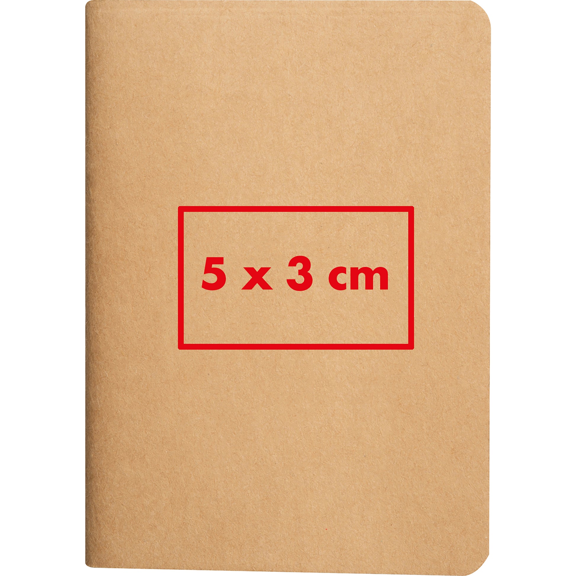 B7 Notizbuch aus recyceltem Papier TEODORO