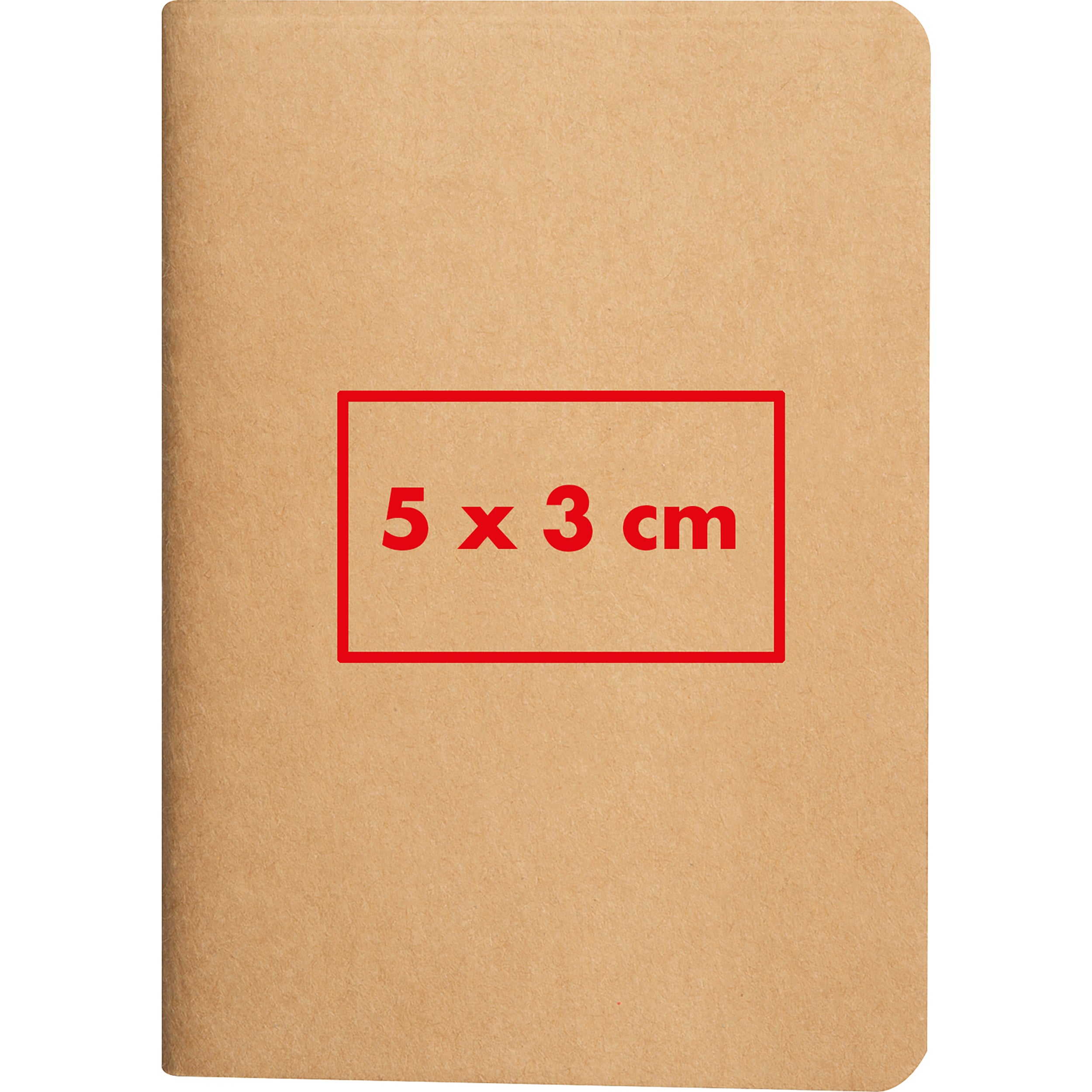B7 Notizbuch aus recyceltem Papier TEODORO