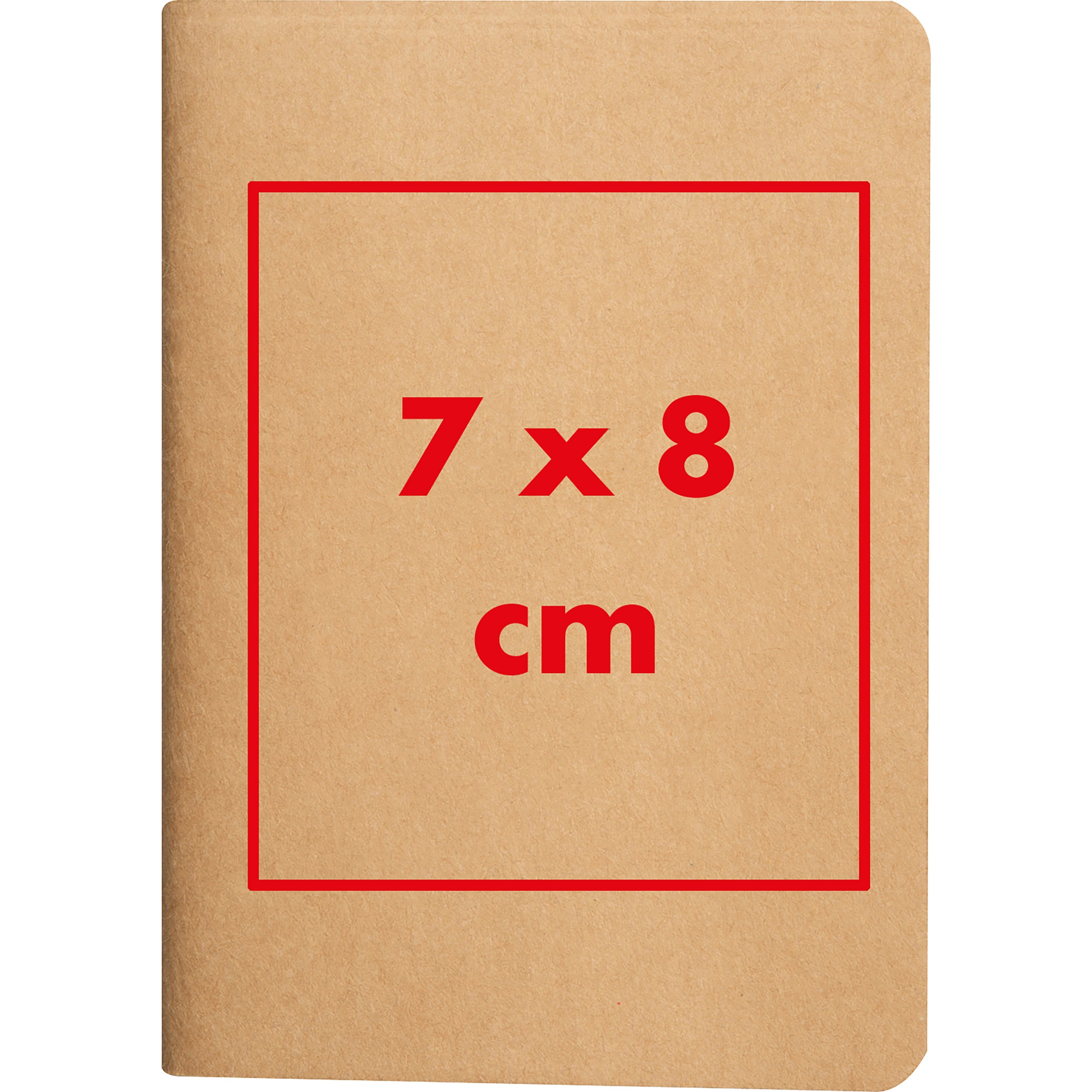 B7 Notizbuch aus recyceltem Papier TEODORO