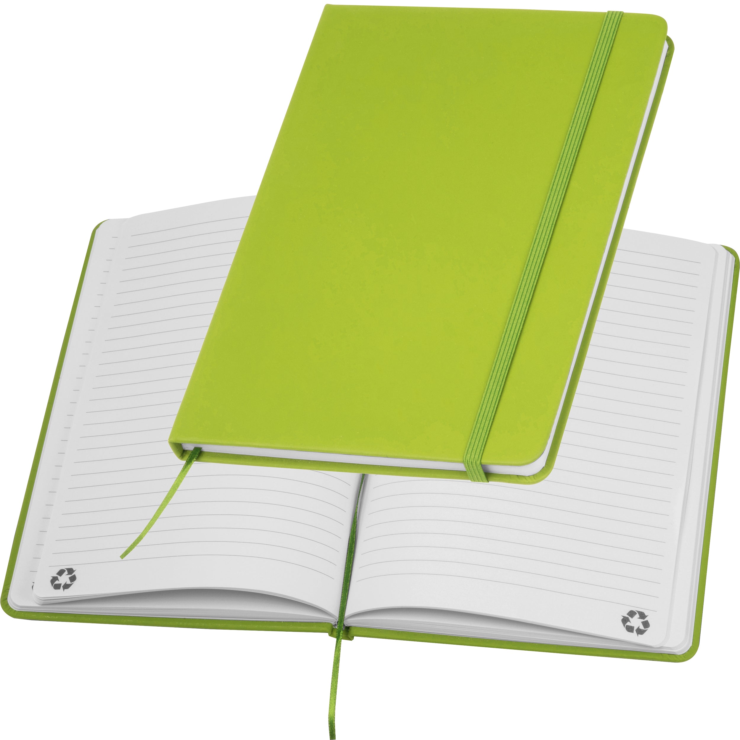 A5 Notizbuch aus recyceltem Papier DOMINIK