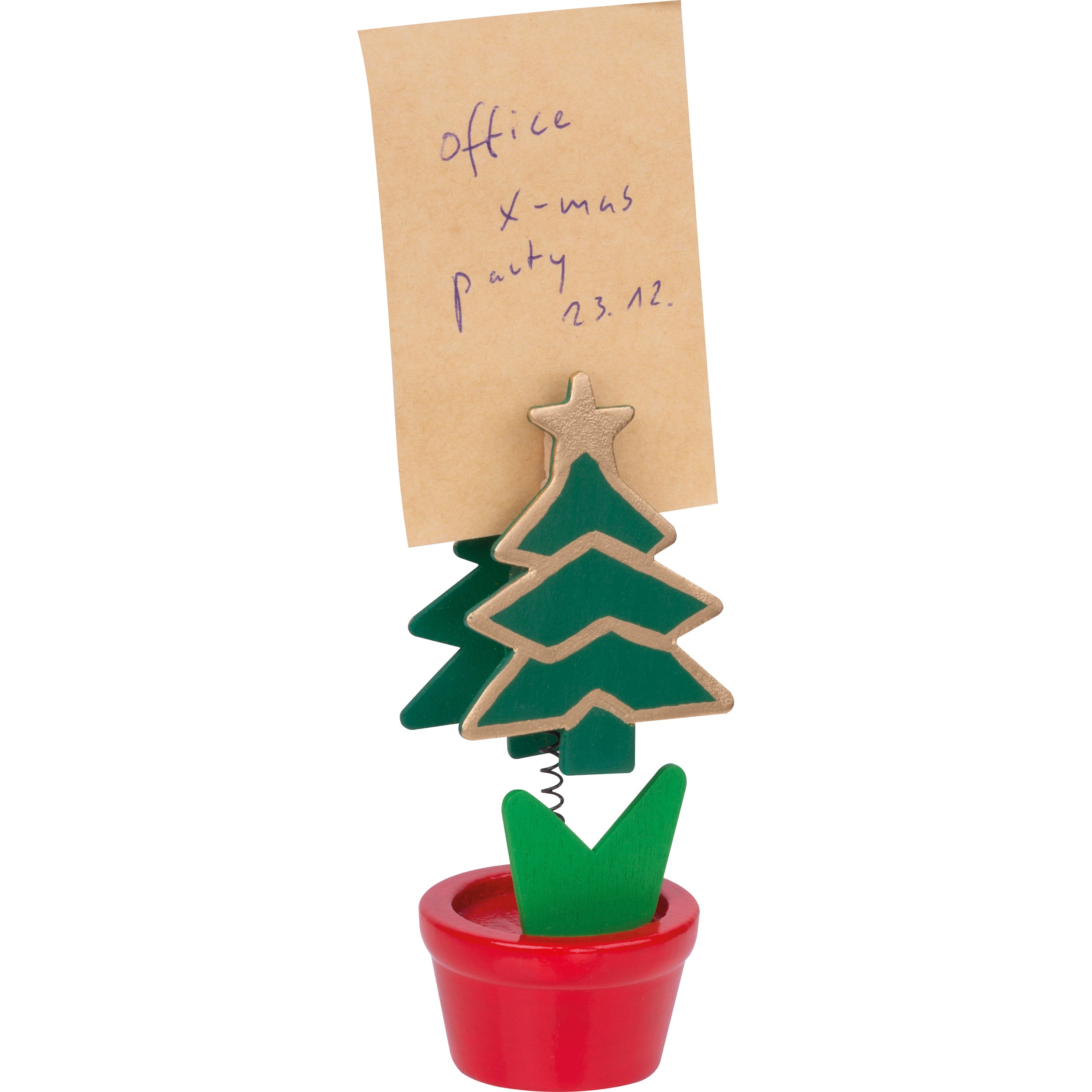 Weihnachtlicher Notizzettelhalter ANGELA