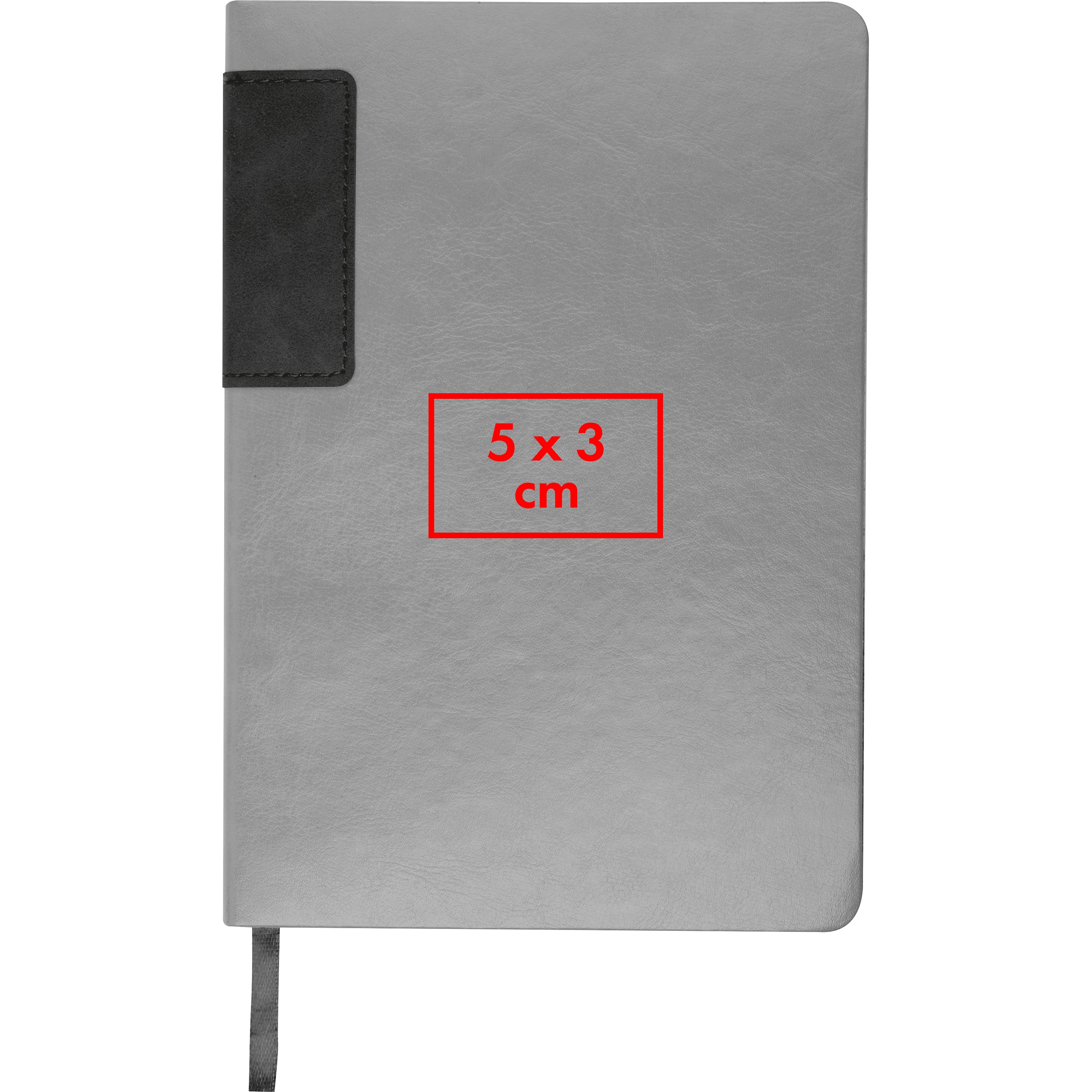 A5 Notizbuch mit farbigem Schnitt EVAN