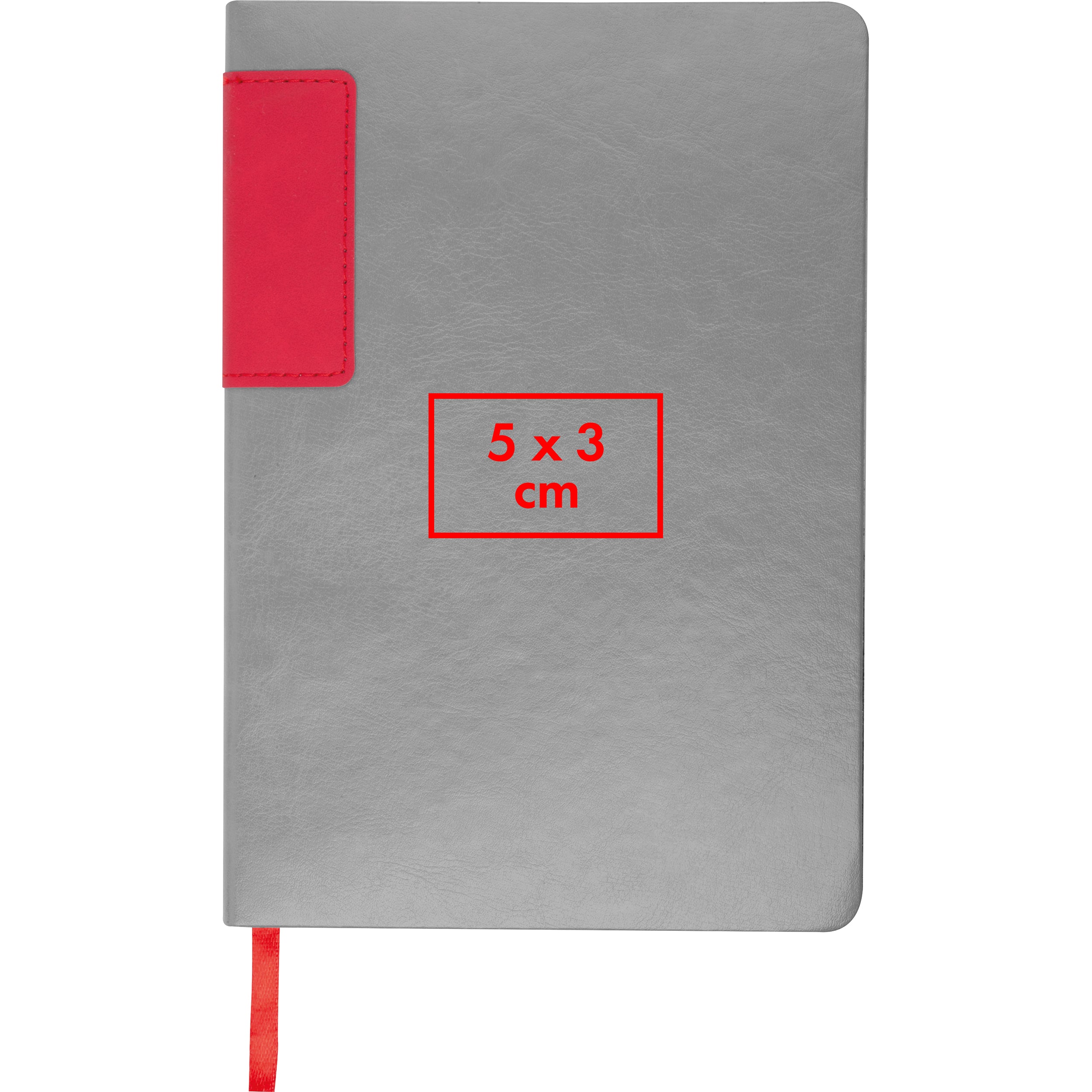 A5 Notizbuch mit farbigem Schnitt EVAN