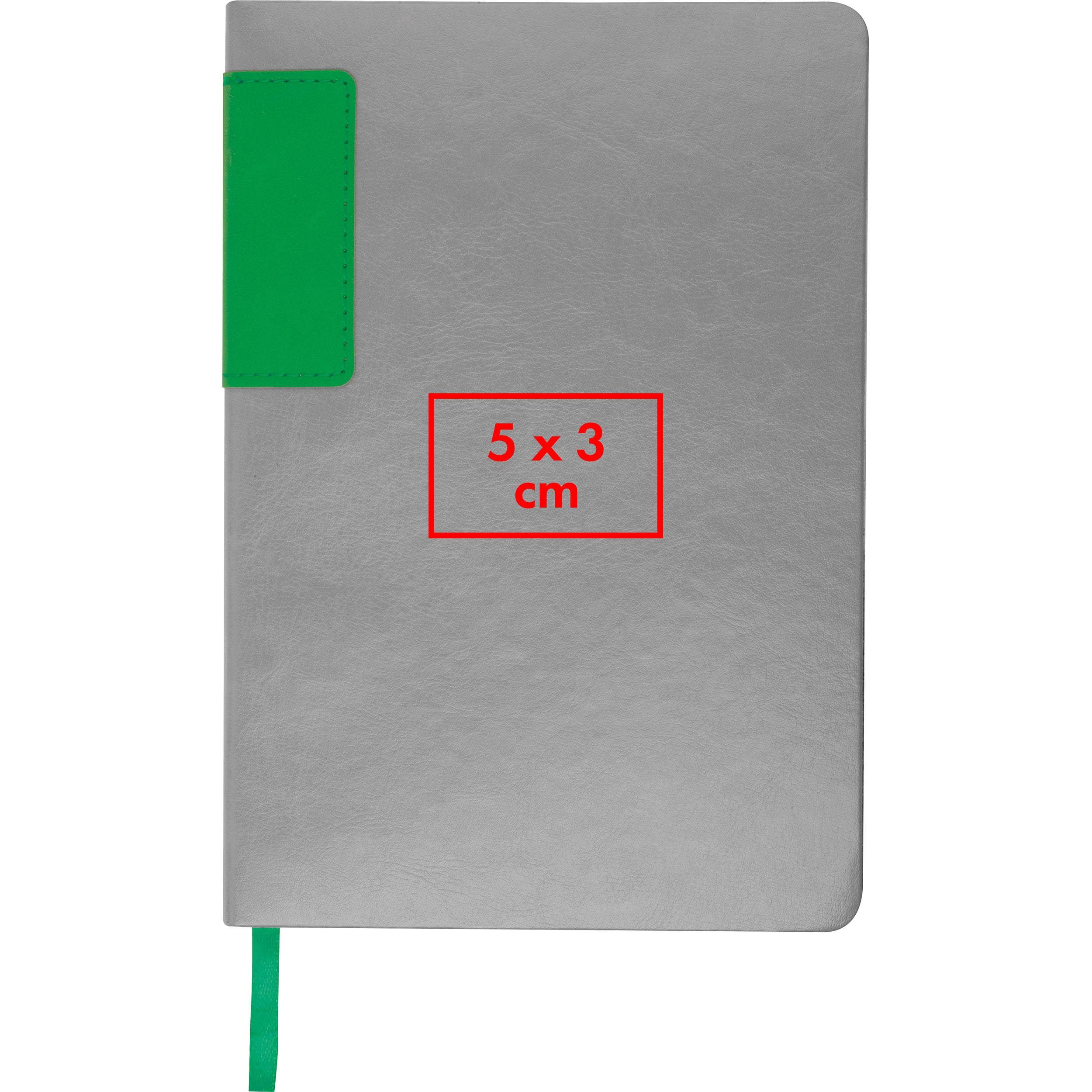 A5 Notizbuch mit farbigem Schnitt EVAN