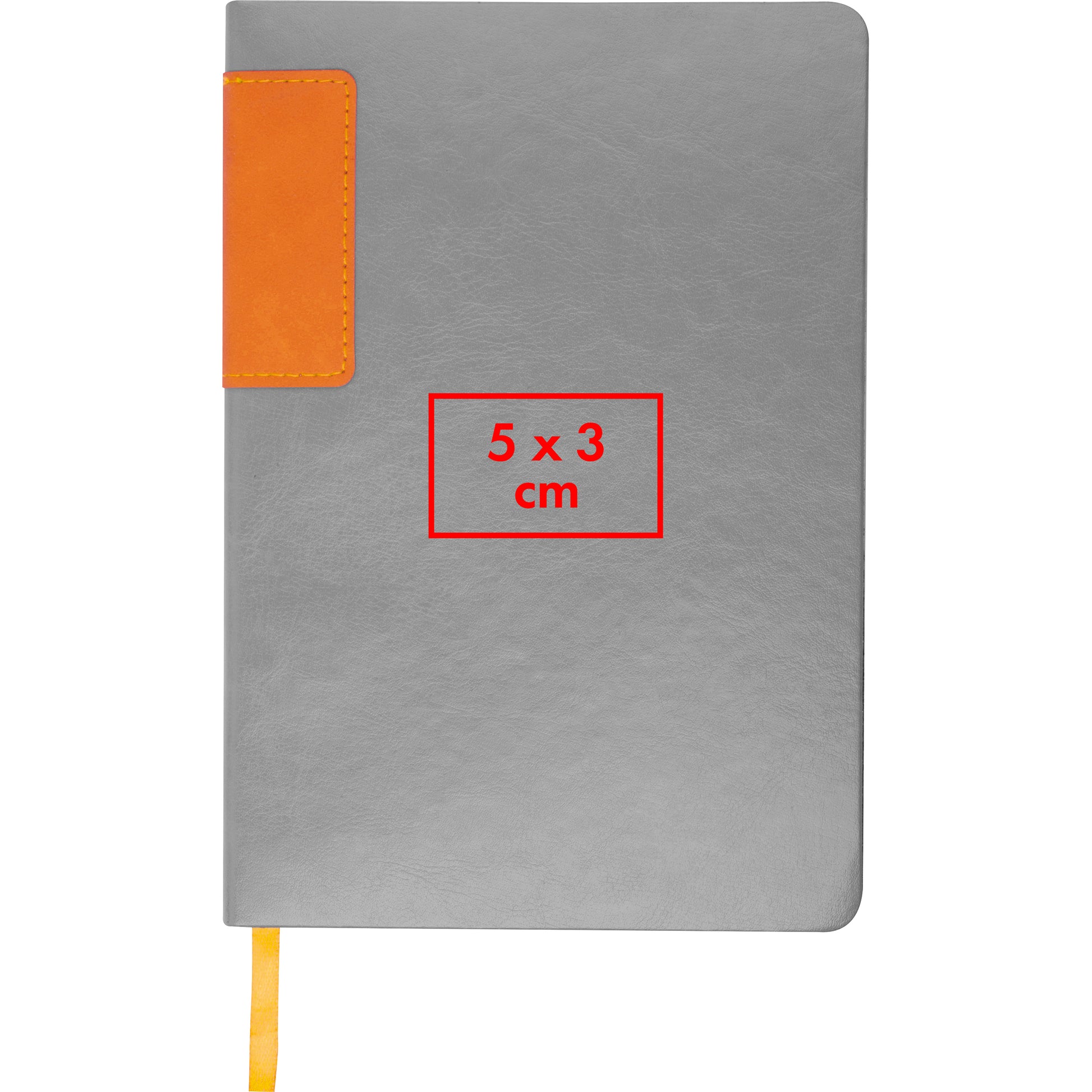 A5 Notizbuch mit farbigem Schnitt EVAN