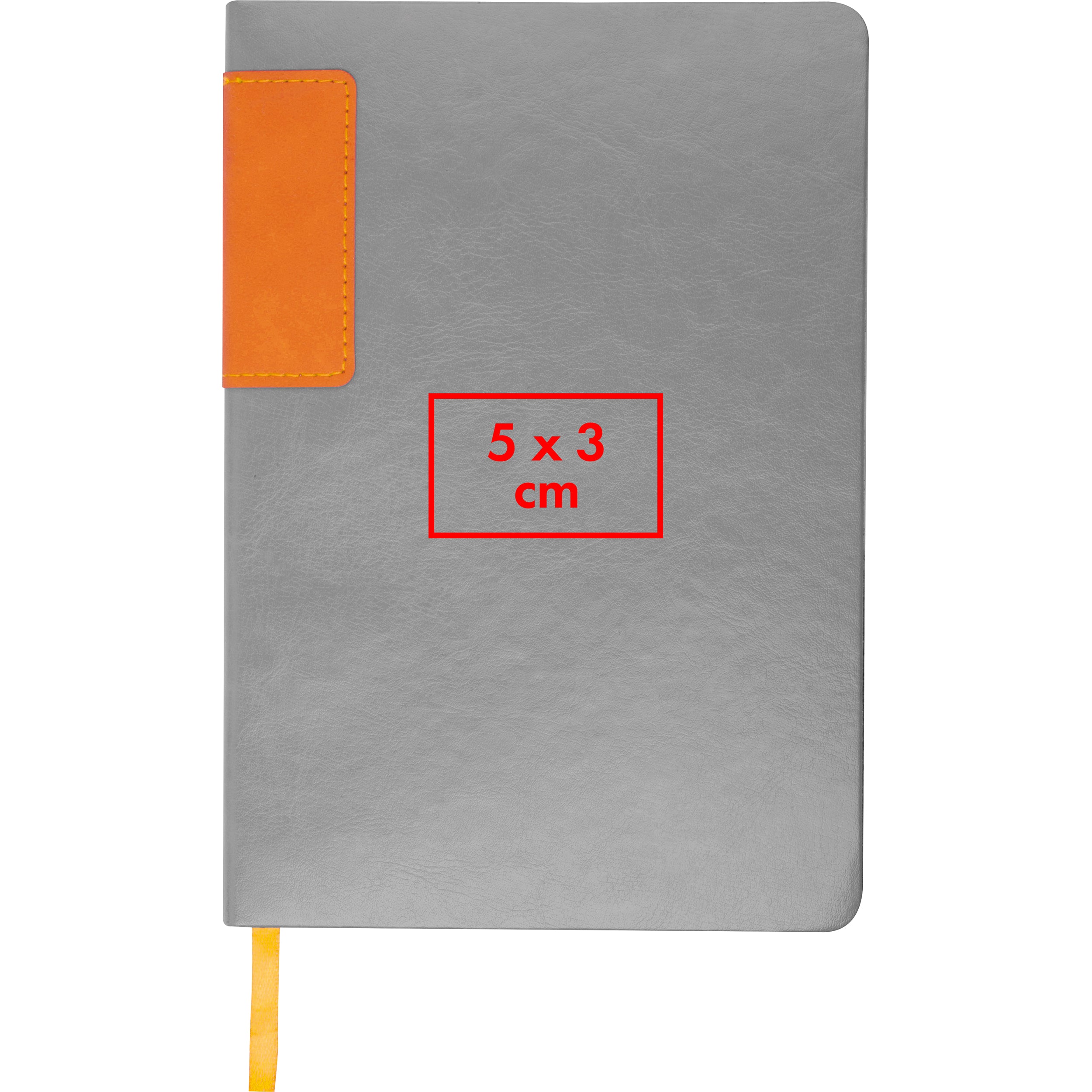A5 Notizbuch mit farbigem Schnitt EVAN