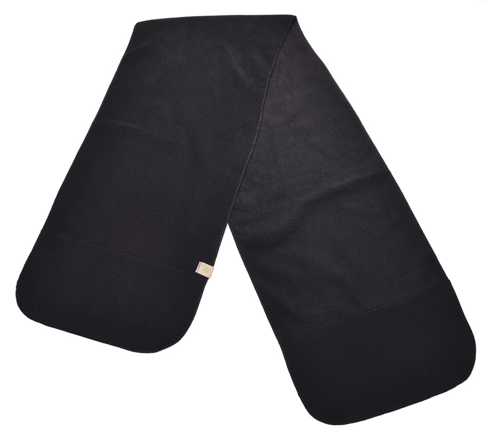 100 % rPET Schal – Schwarz
