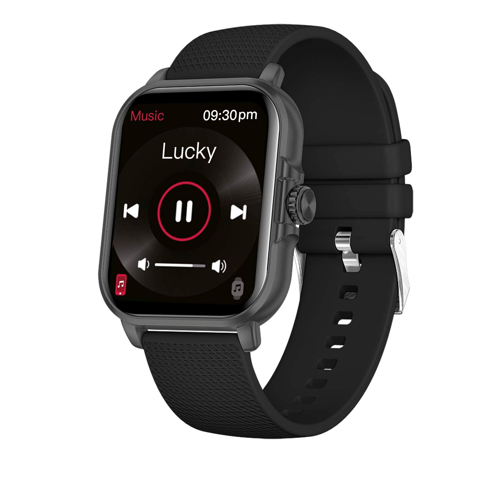Prixton AT803 Activity Tracker mit Thermometer – Schwarz