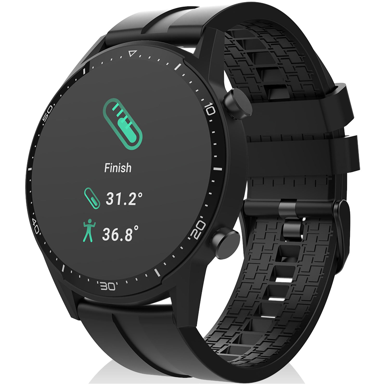 Prixton SWB26T Smartwatch – Schwarz