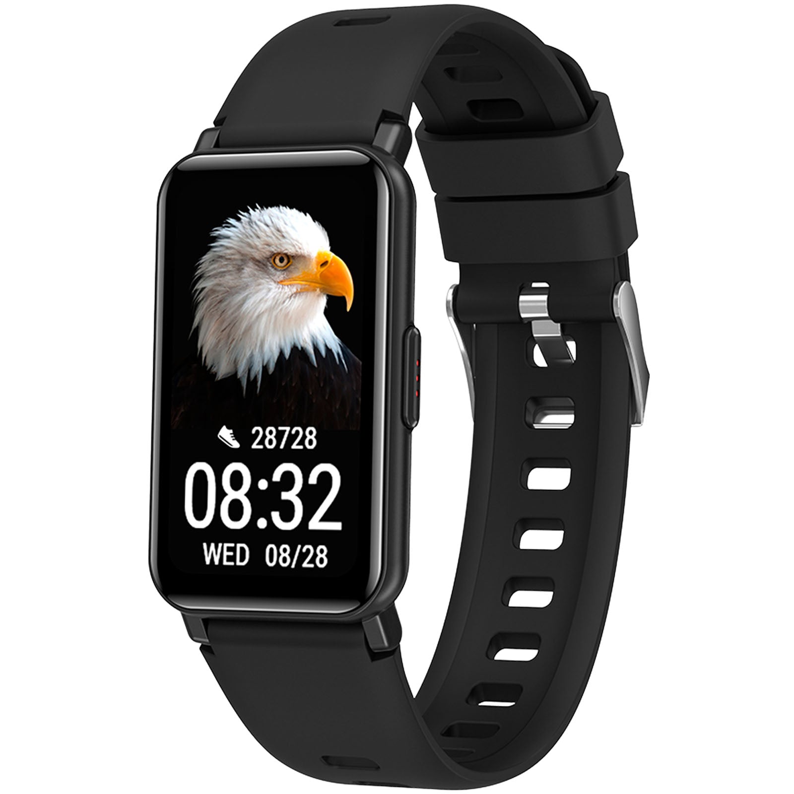 Prixton AT806 Multisport-Smartband mit GPS – Schwarz