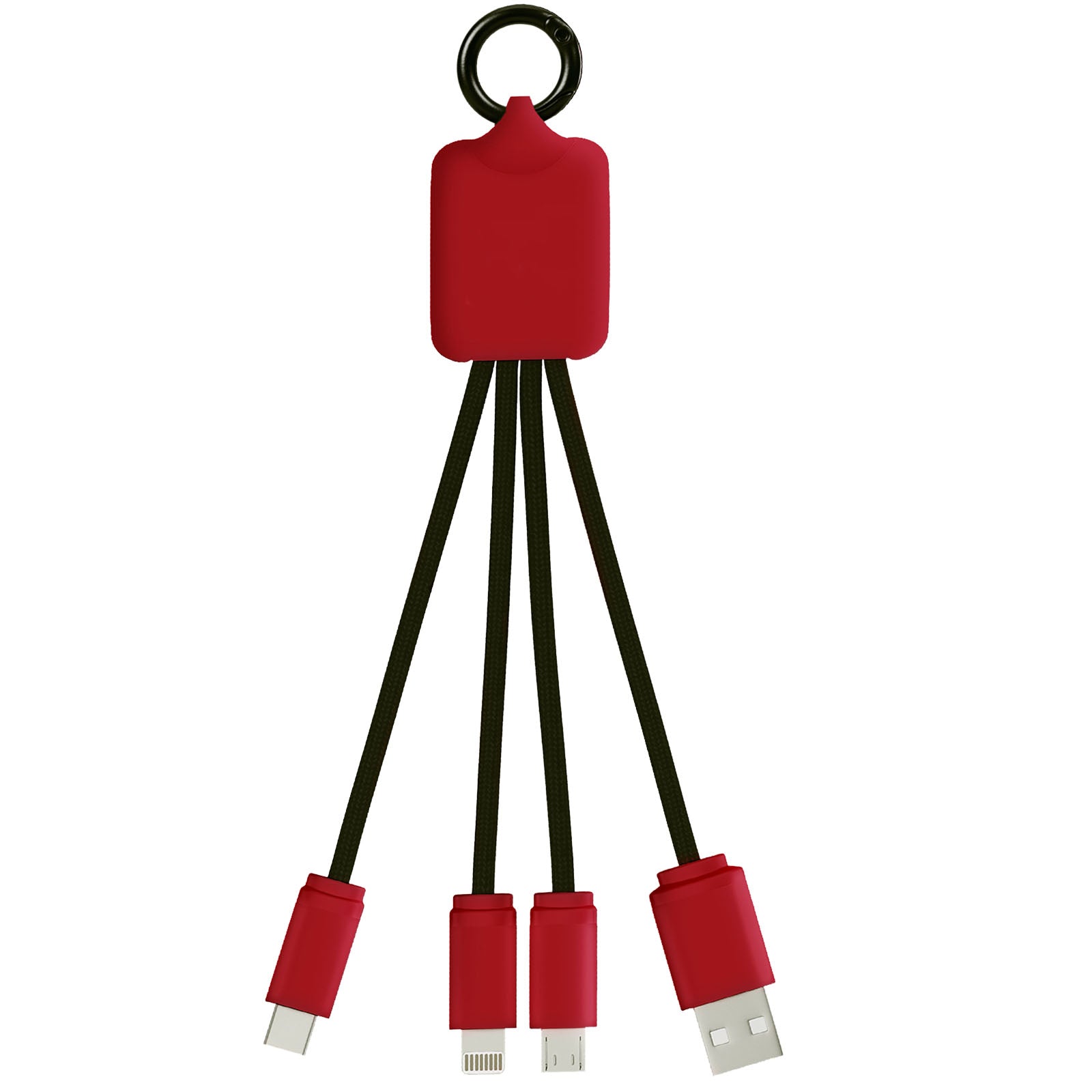 SCX.design C15 Quatro Ladekabel mit Leuchtlogo