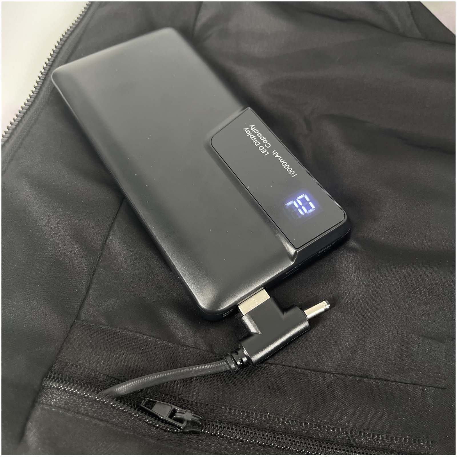 SCX.design G01 beheizbarer Bodywarmer mit Powerbank