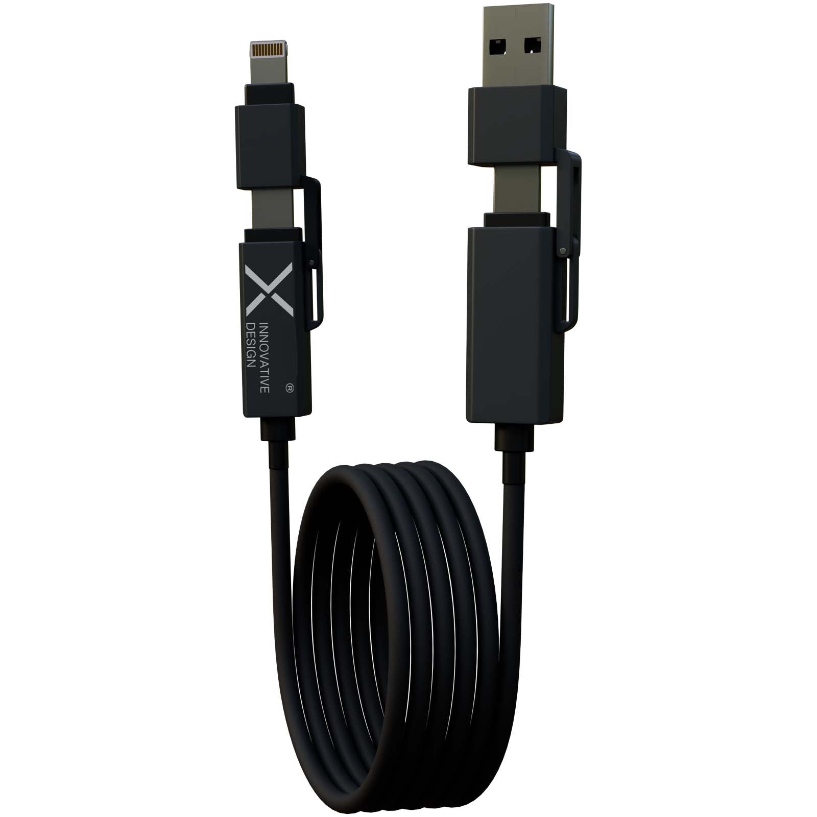 SCX.design C59 100 W magnetisches Silikon Ladekabel