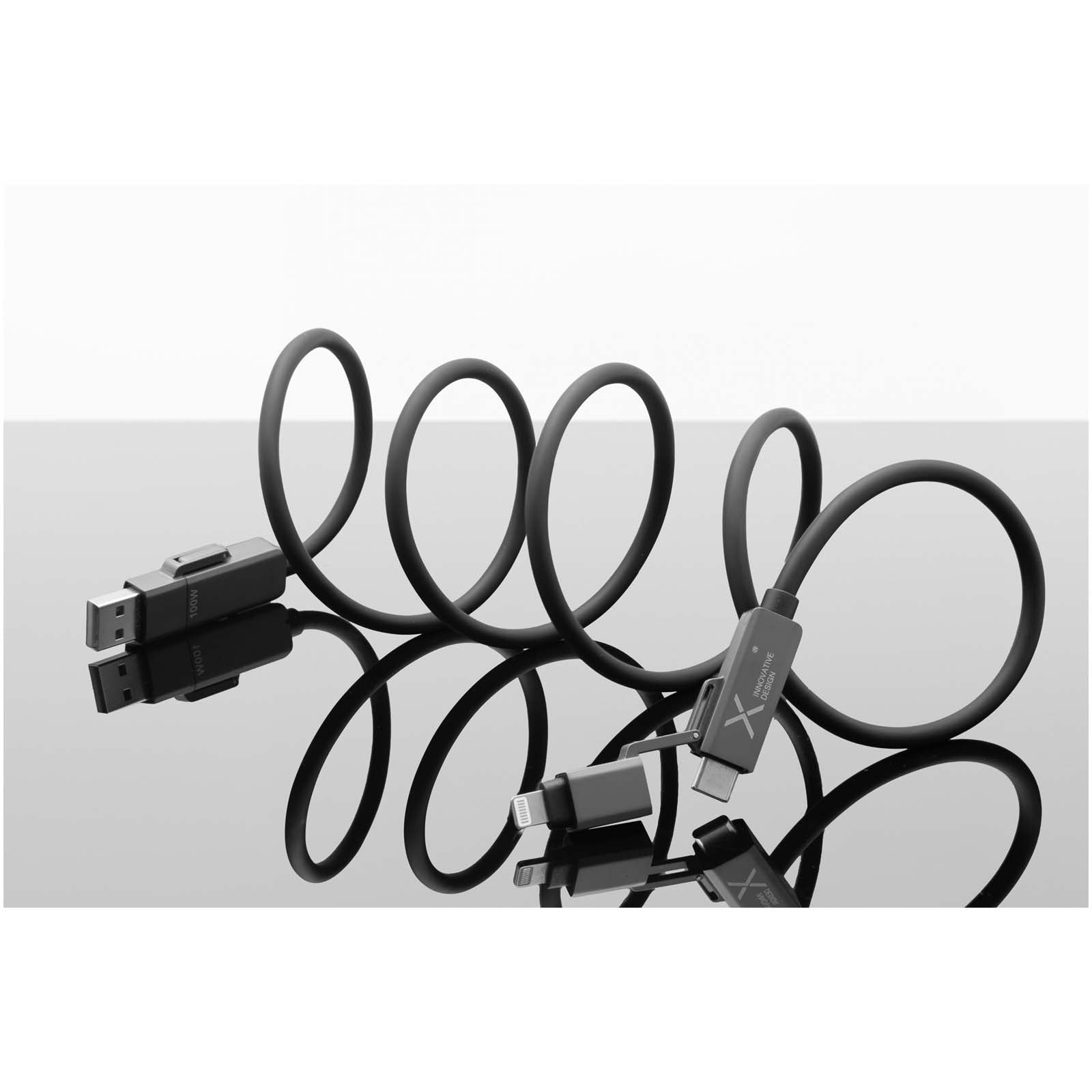 SCX.design C59 100 W magnetisches Silikon Ladekabel