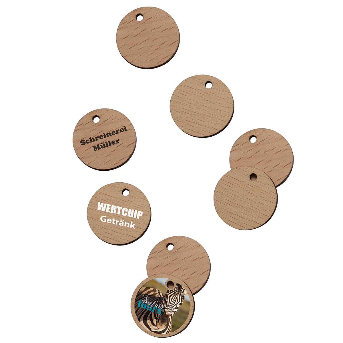 1€-Chip Holz – Bild 2