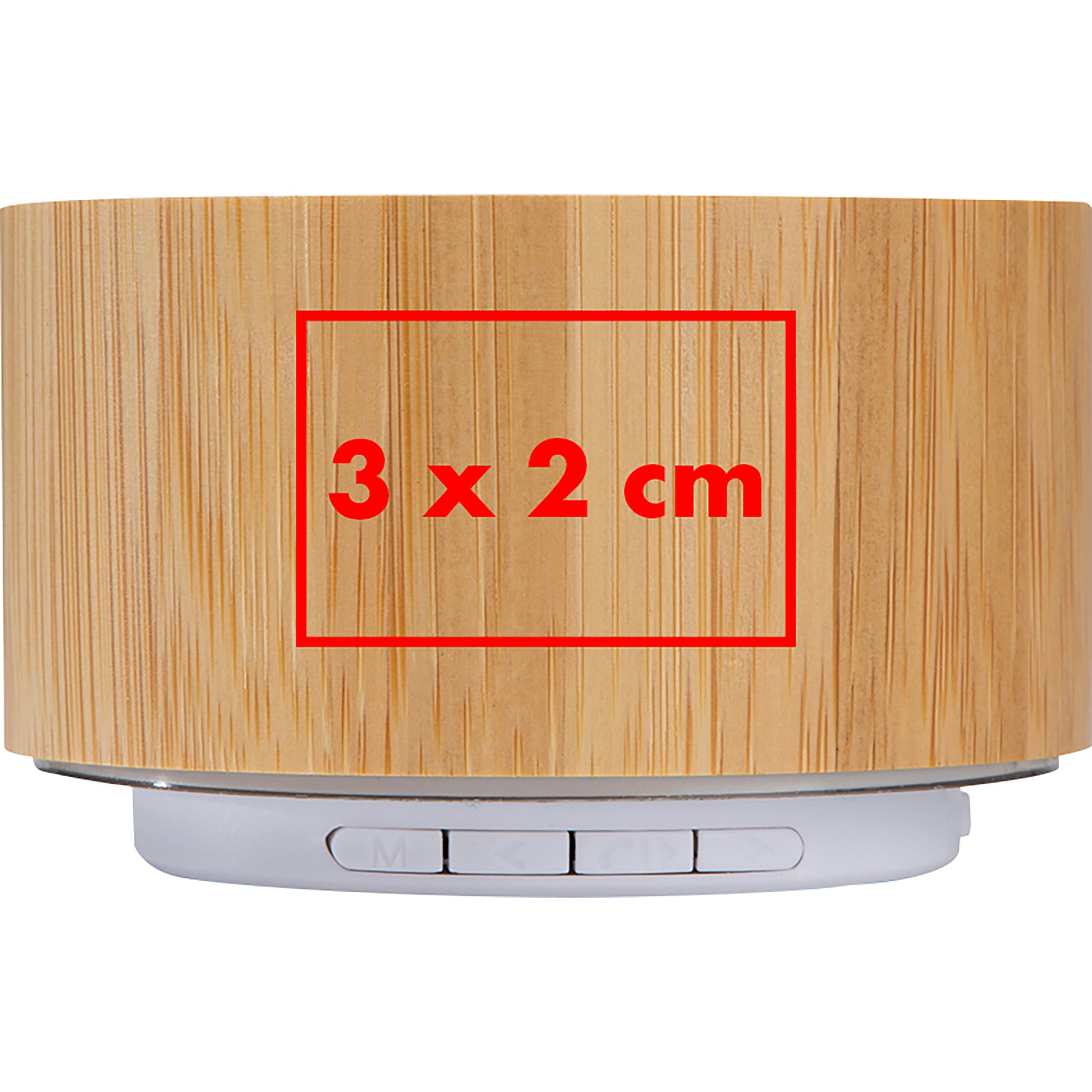 Bluetooth Lautsprecher mit Bambusummantelung OSVALDO
