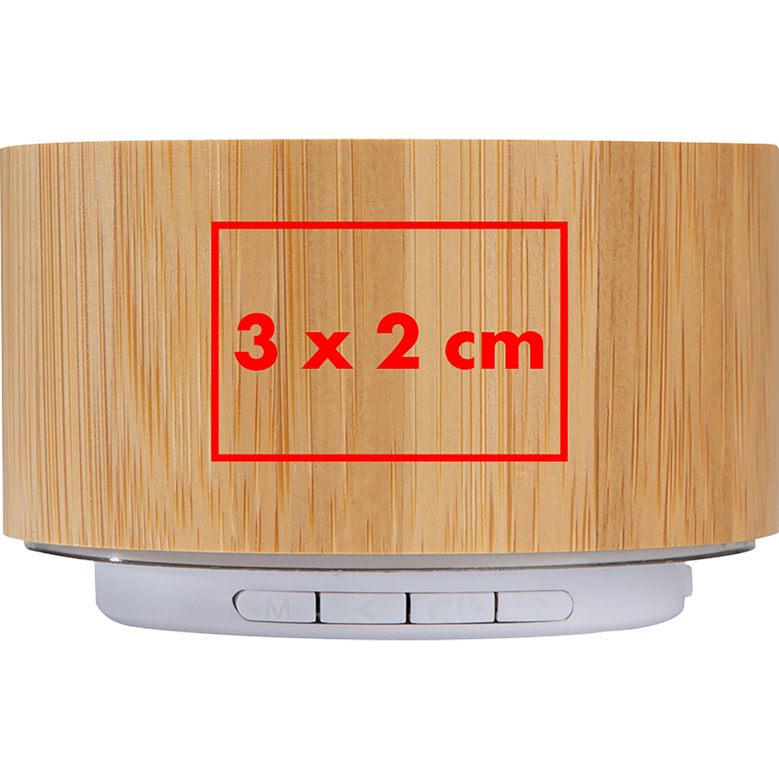 Bluetooth Lautsprecher mit Bambusummantelung OSVALDO