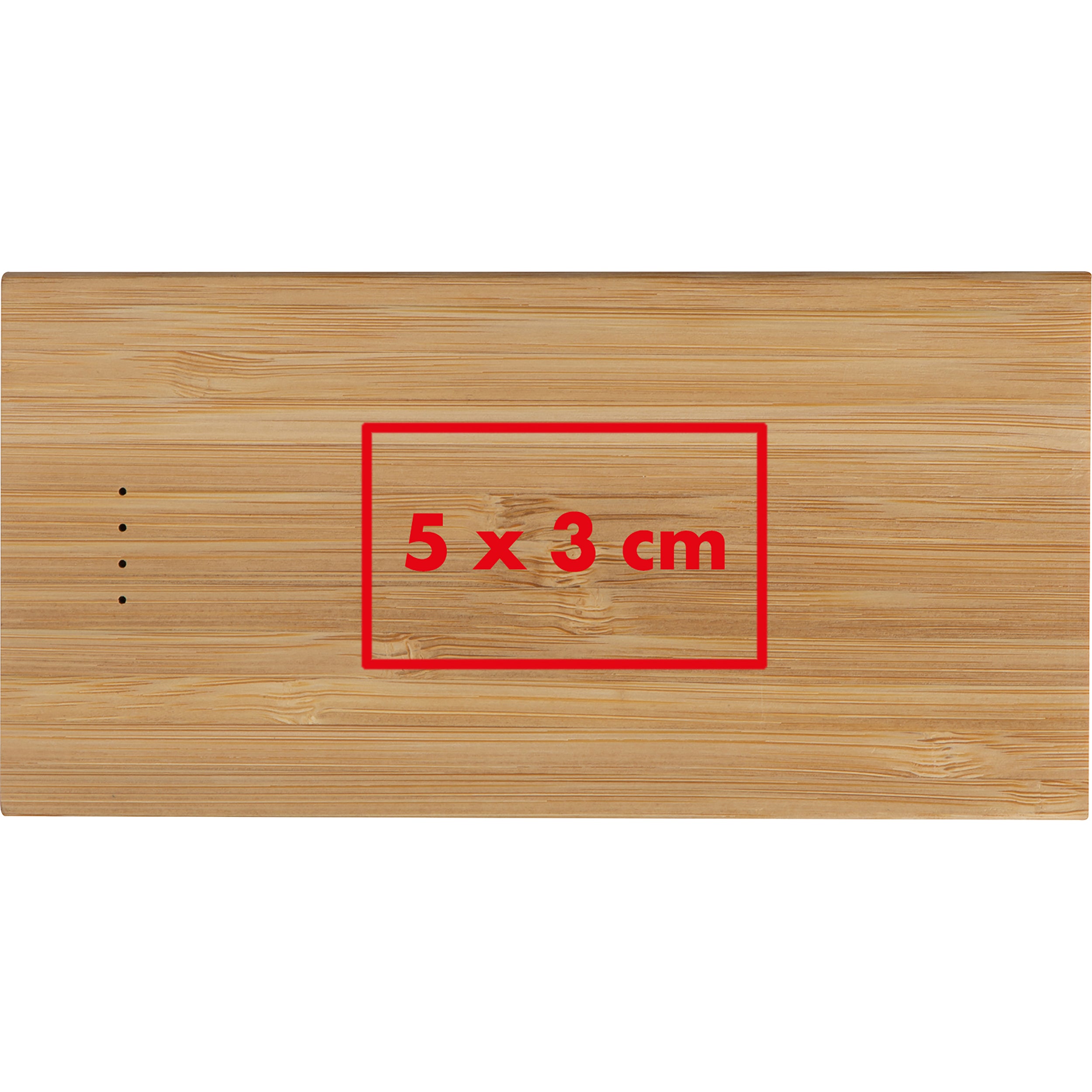 Powerbank aus Bambus SAMANTHA