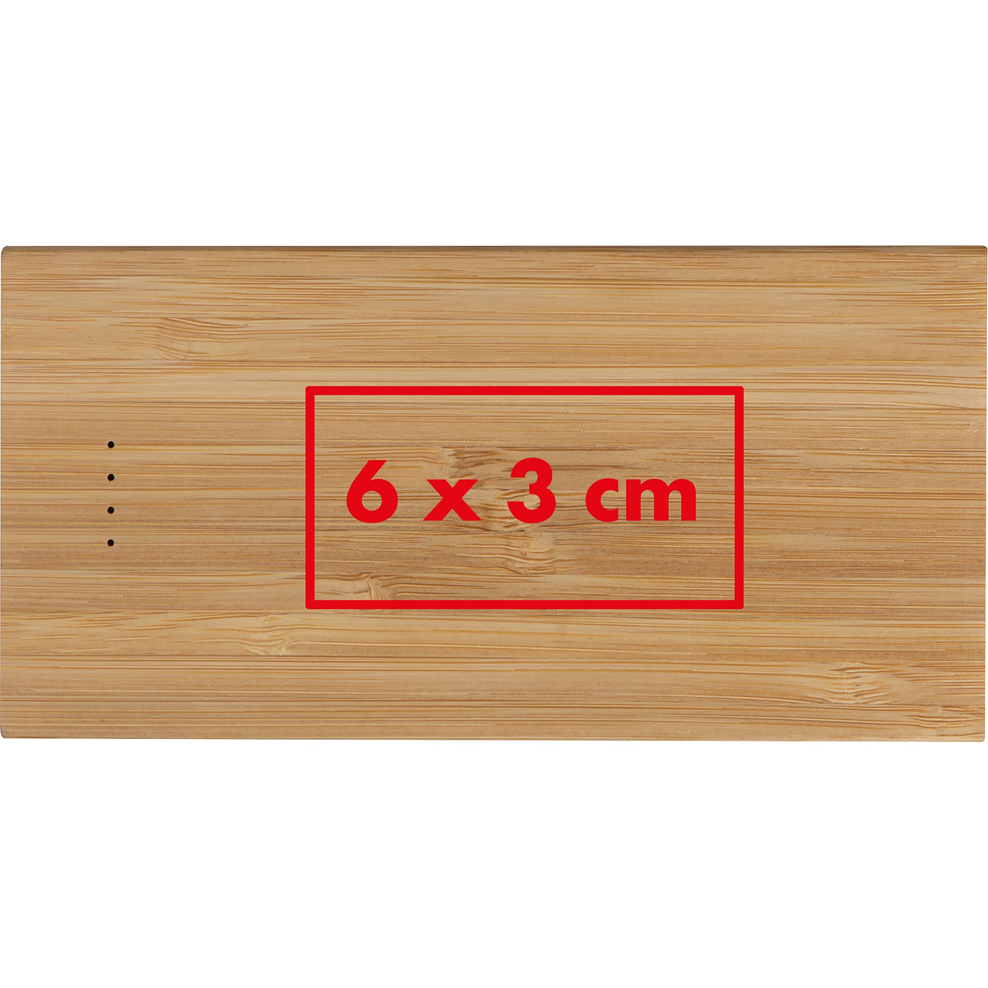 Powerbank aus Bambus SAMANTHA