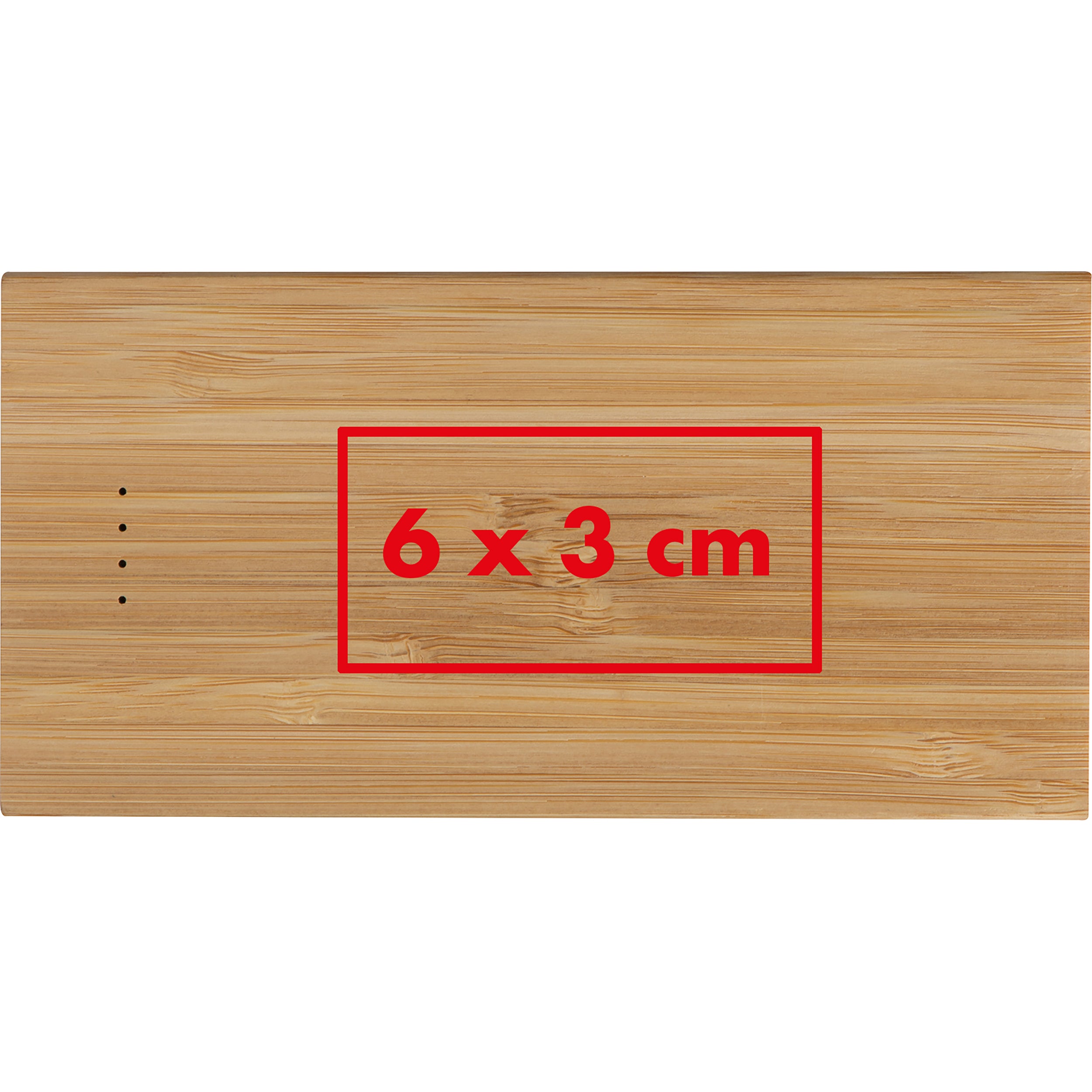 Powerbank aus Bambus SAMANTHA