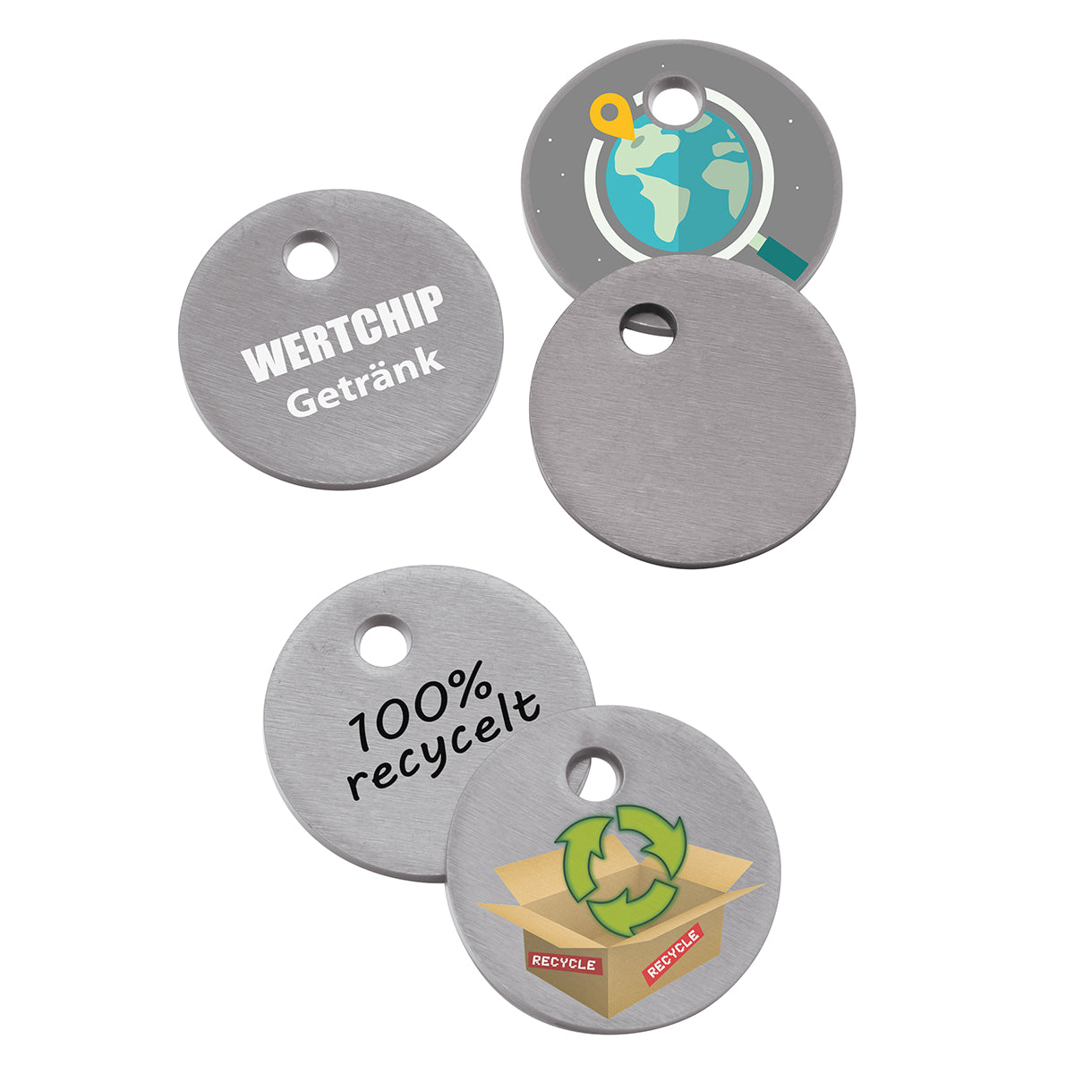 1€-Chip Recycling – Bild 2