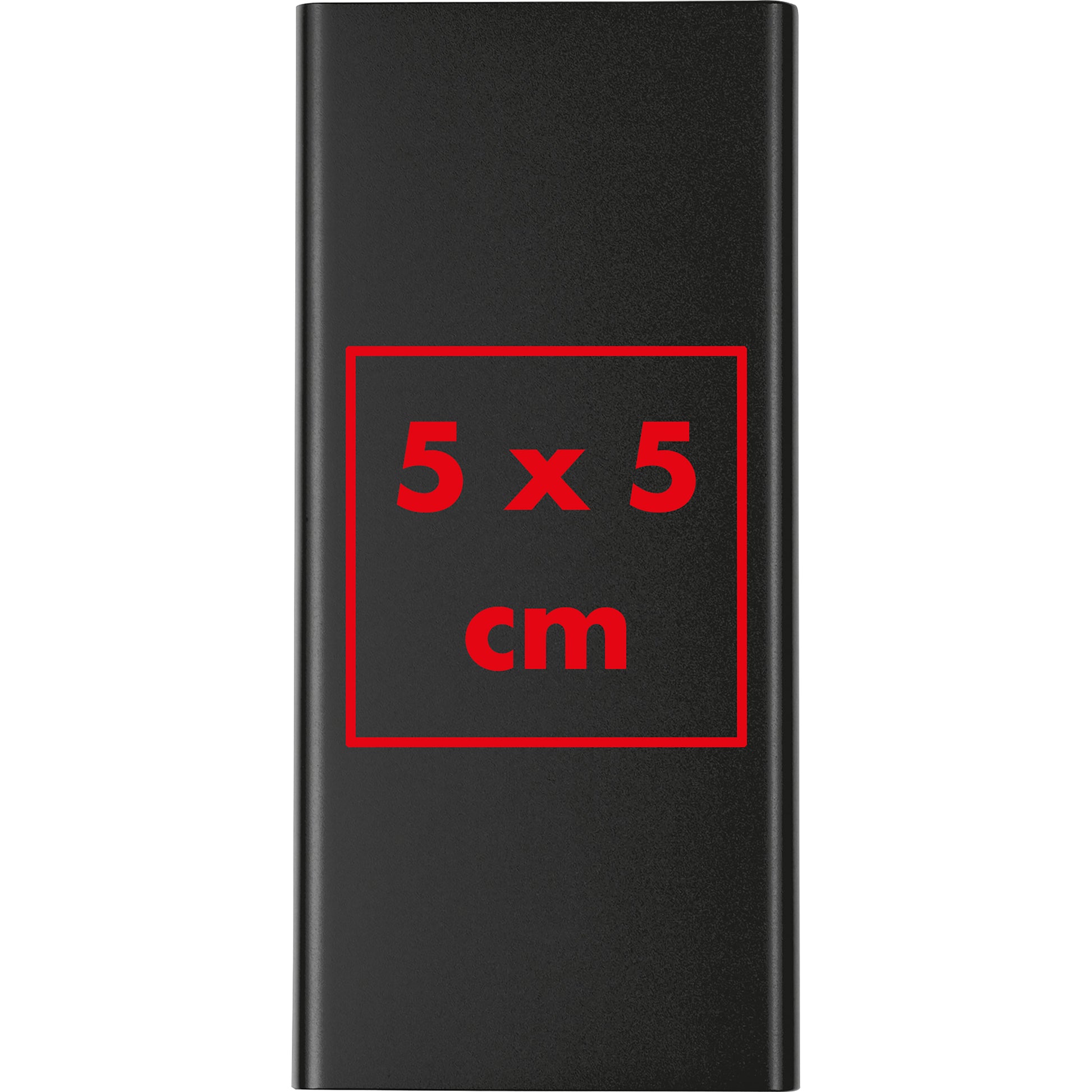 Powerbank aus recyceltem Aluminium 10.000 mAh GIORGIA