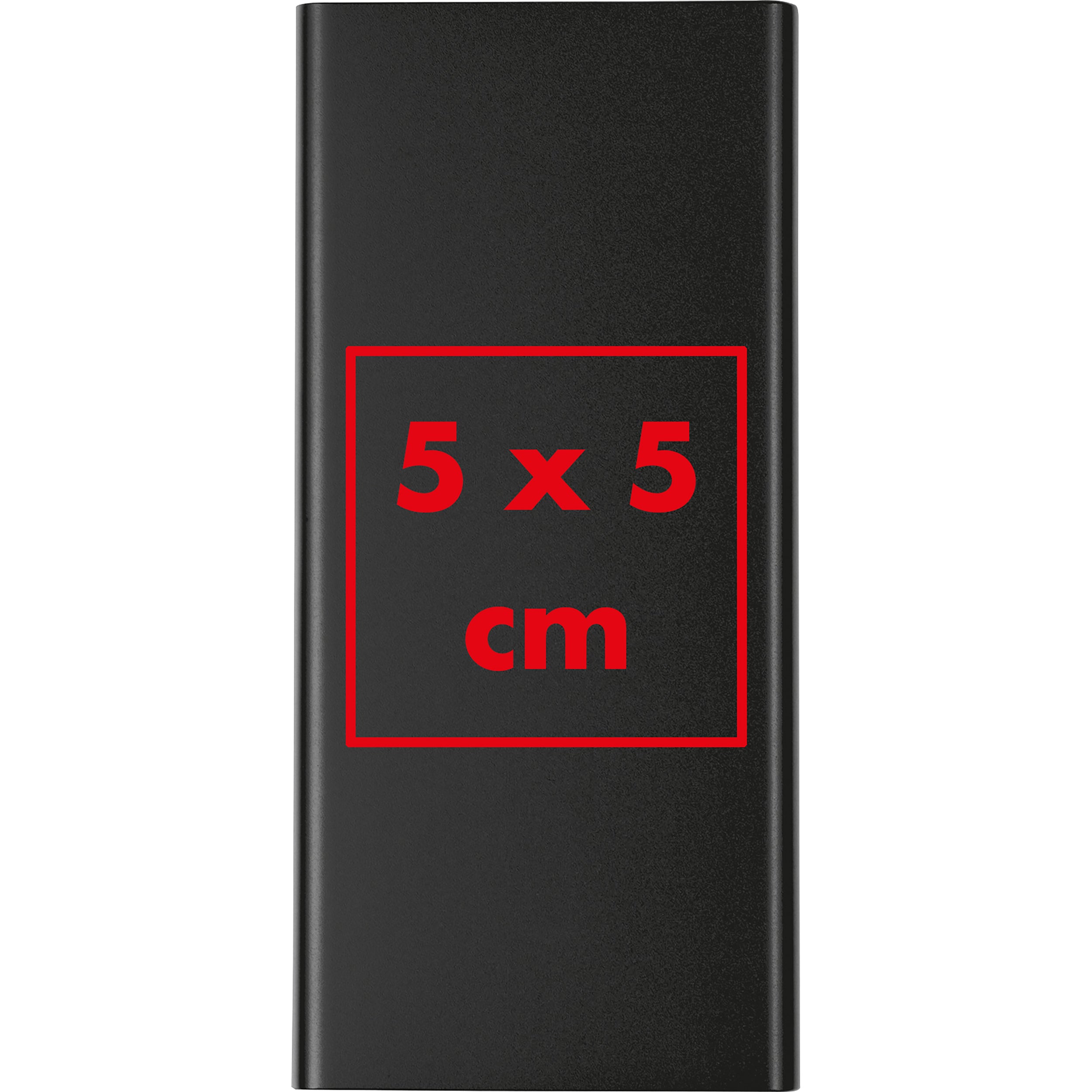 Powerbank aus recyceltem Aluminium 10.000 mAh GIORGIA