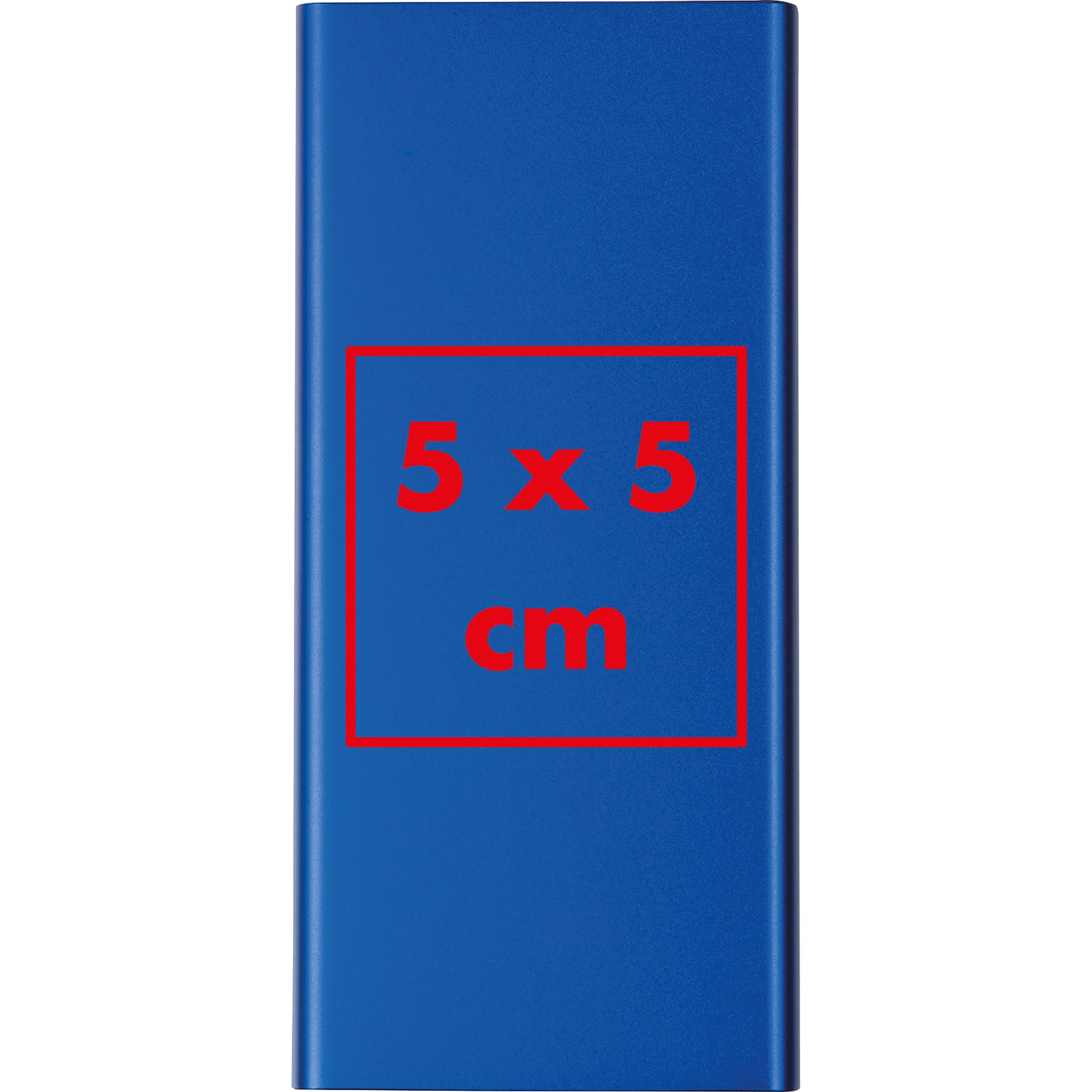 Powerbank aus recyceltem Aluminium 10.000 mAh GIORGIA
