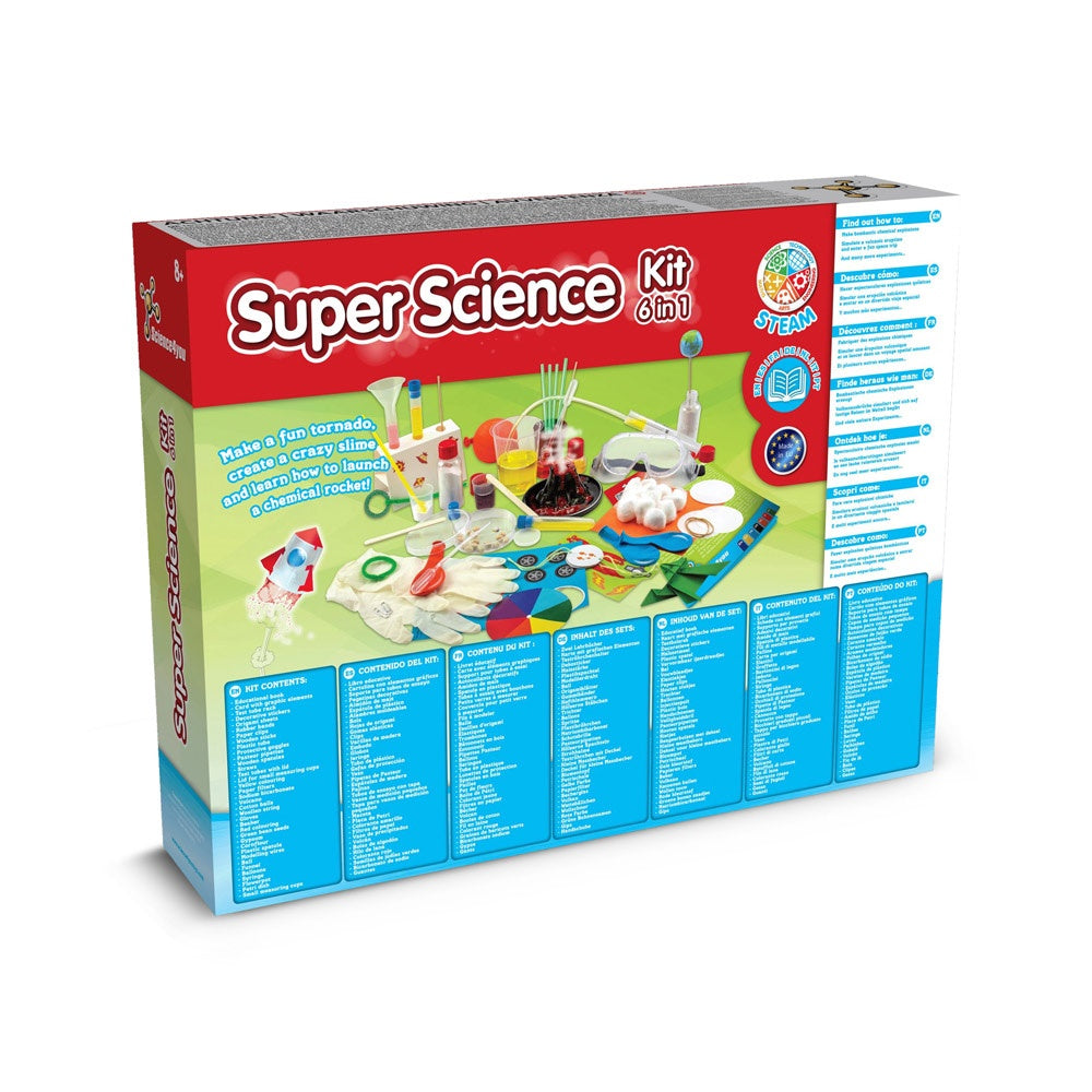 6 in 1 Super Science Kit I. Lernspiel für Kinder – zusätzliche Ansicht