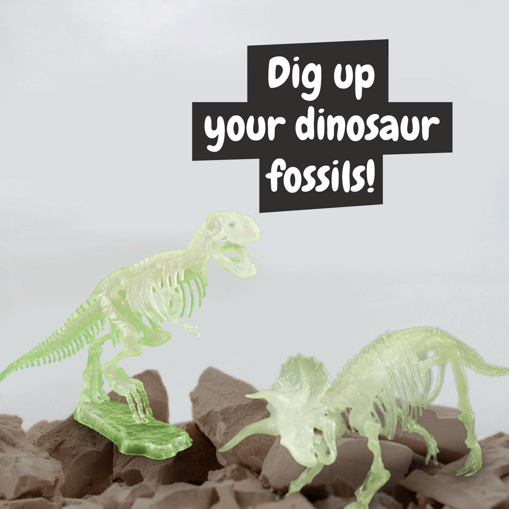 2 in 1 Fossil Excavation Kit I. Lernspiel für Kinder – zusätzliche Ansicht