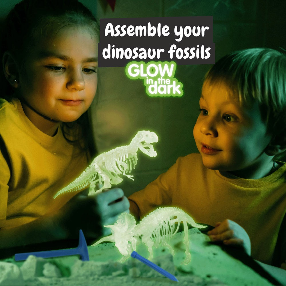 2 in 1 Fossil Excavation Kit I. Lernspiel für Kinder – zusätzliche Ansicht