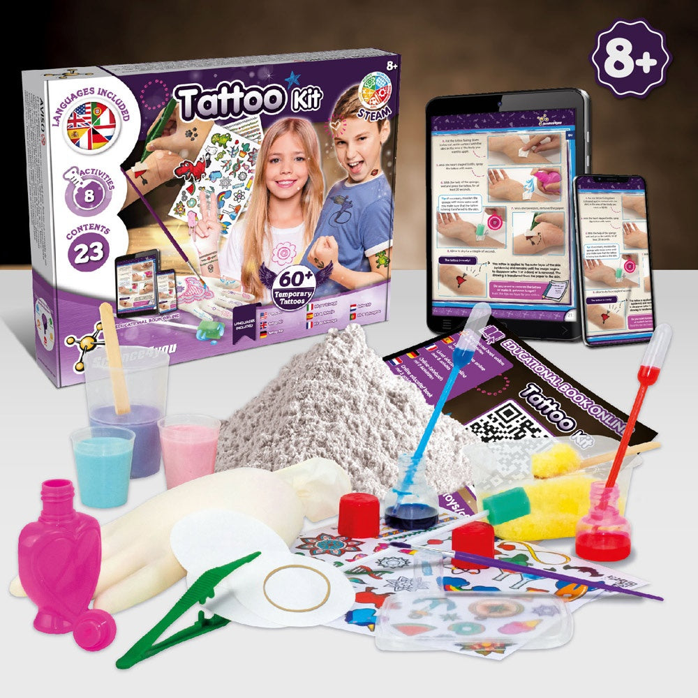 Tattoo Factory Kit I. Lernspiel für Kinder – zusätzliche Ansicht