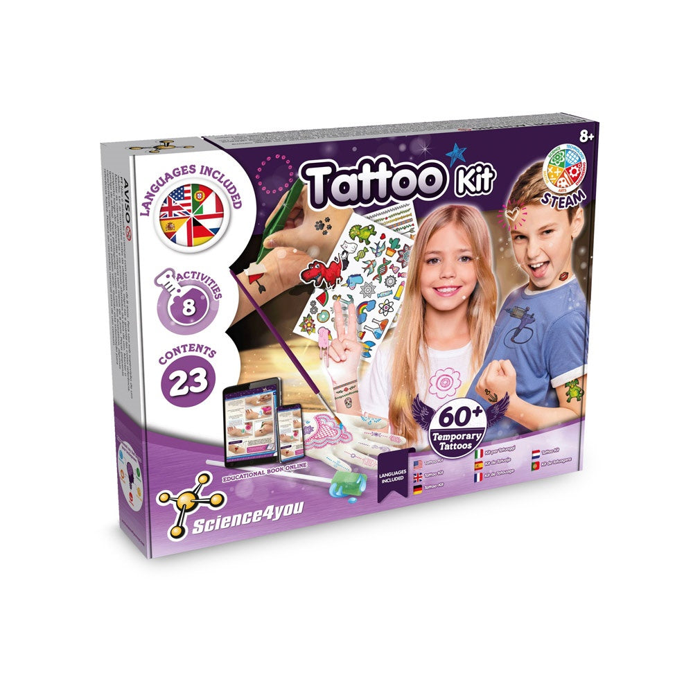 Tattoo Factory Kit I. Lernspiel für Kinder – zusätzliche Ansicht