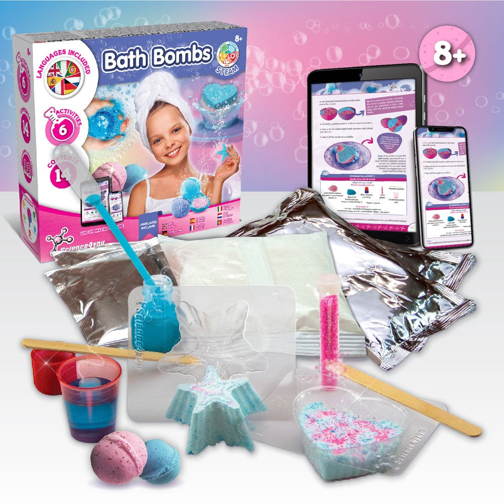 Bath Bombs Kit I. Lernspiel für Kinder – zusätzliche Ansicht